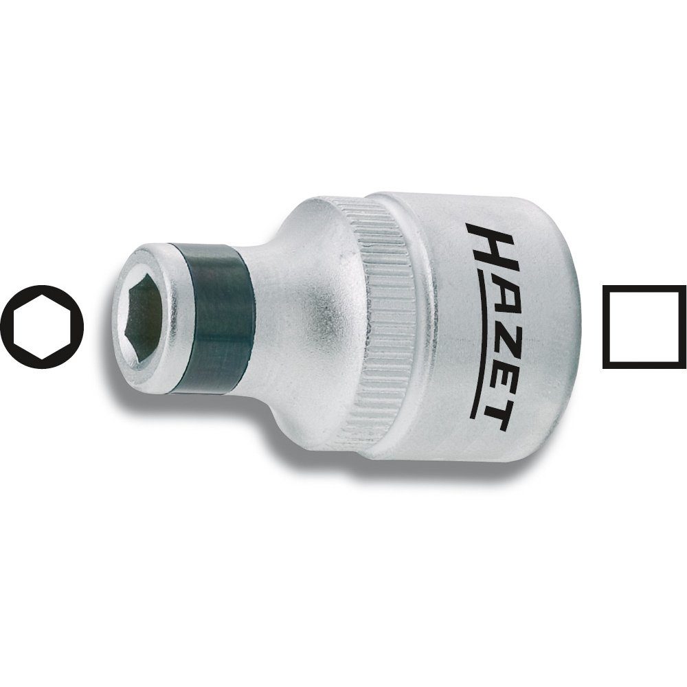 HAZET Steckschlüssel Hazet 2250-1 Bit-Adapter Antrieb 1/4" (6.3 mm) Abtrieb 1/4" (6.3 mm