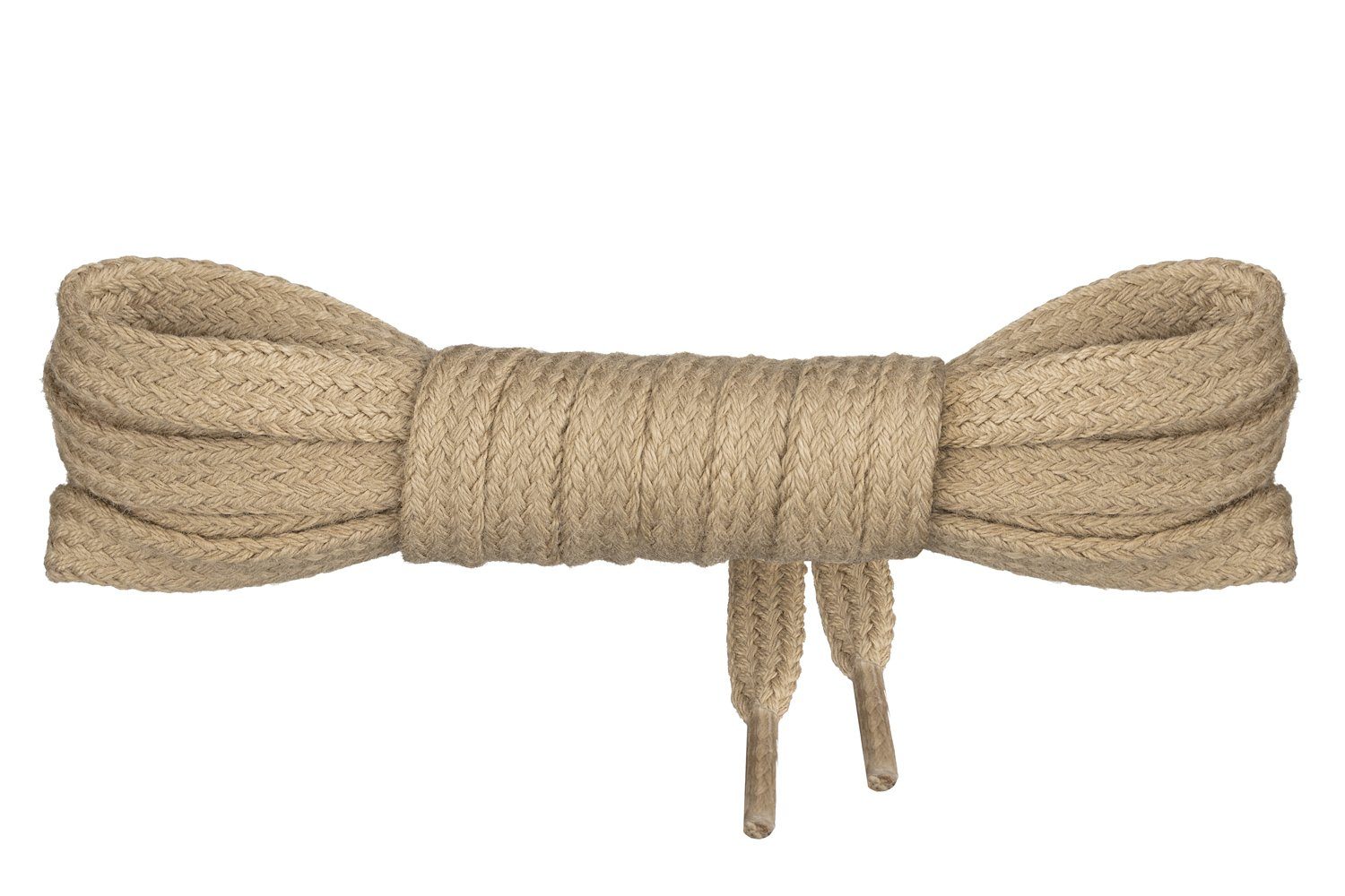 Mount Swiss Schnürsenkel flache Premium-Schnürsenkel aus 100% Baumwolle, reißfest, 7 mm breit – Bild 2 von 5