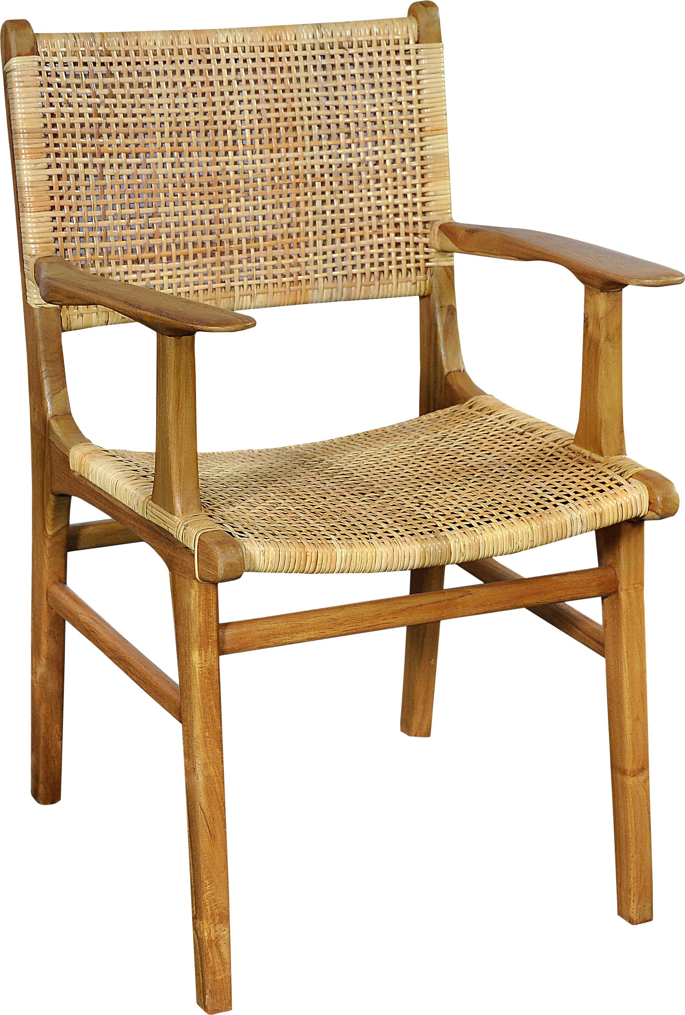 SIT Esszimmerstuhl () mit Armlehnen, moderner Rattanstuhl günstig online kaufen