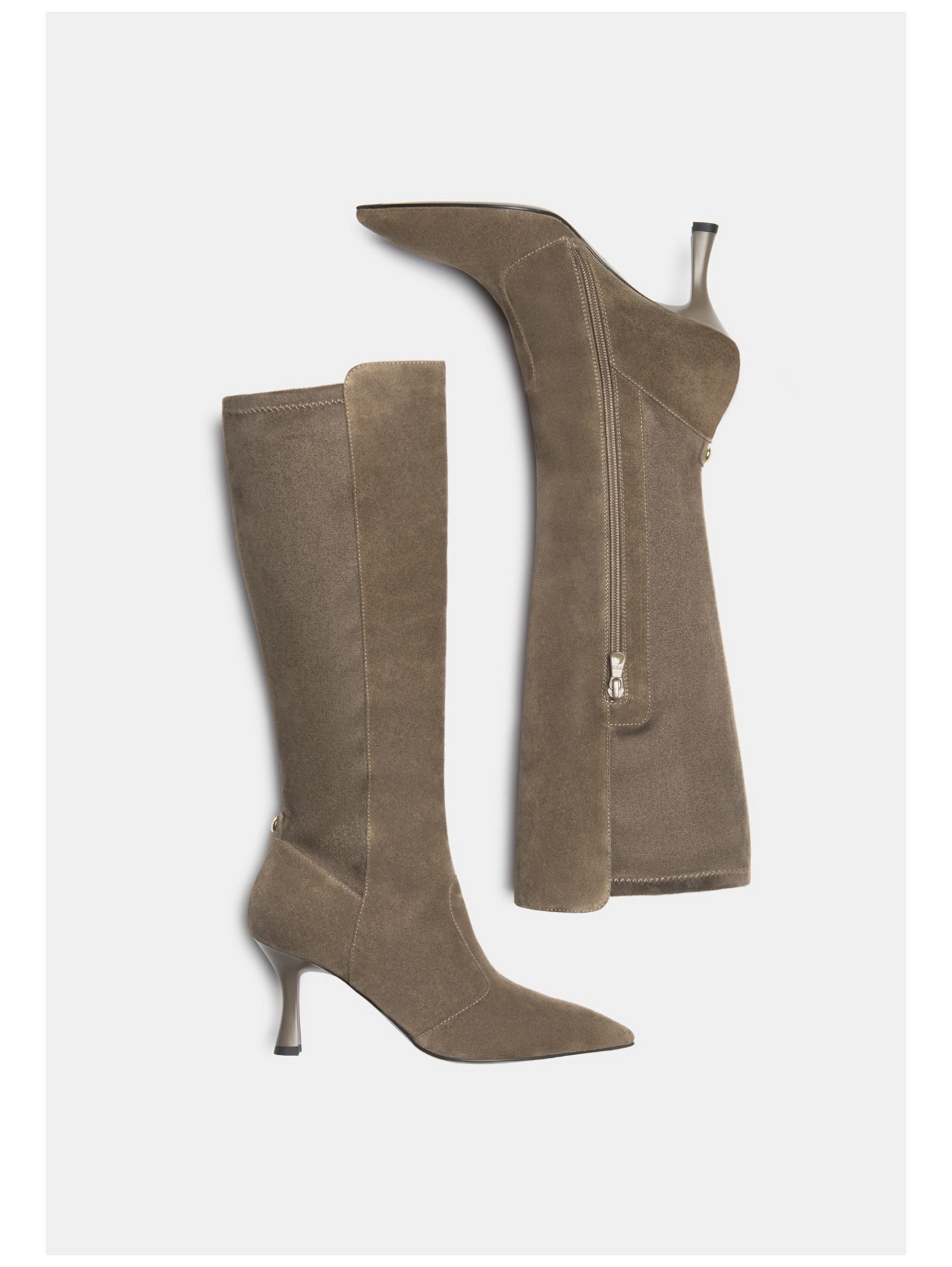 Nero Giardini Nero Giardini Stiefel Leder/Synthetik High-Heel-Stiefel