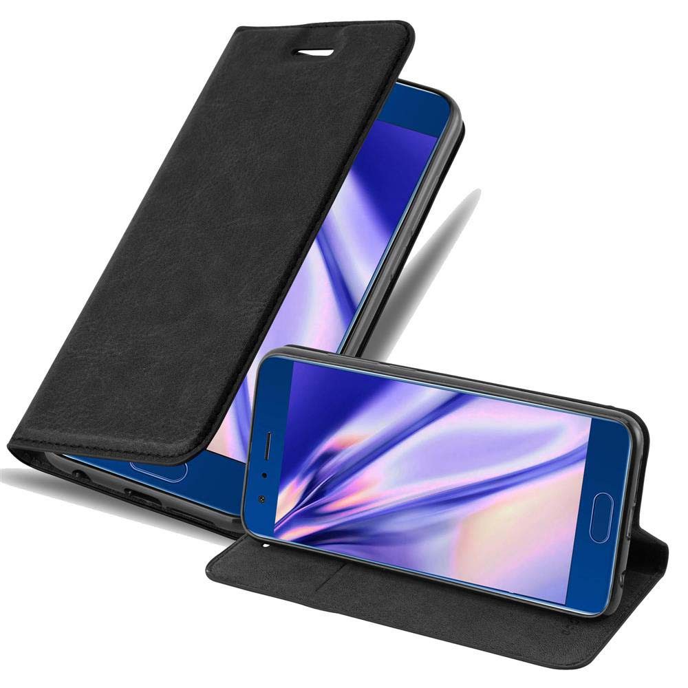 Cadorabo Handyhülle für Honor 9 Hülle Honor 9, Hülle Schutzhülle mit Standfunktion, Magnetverschluss und Kartenfach