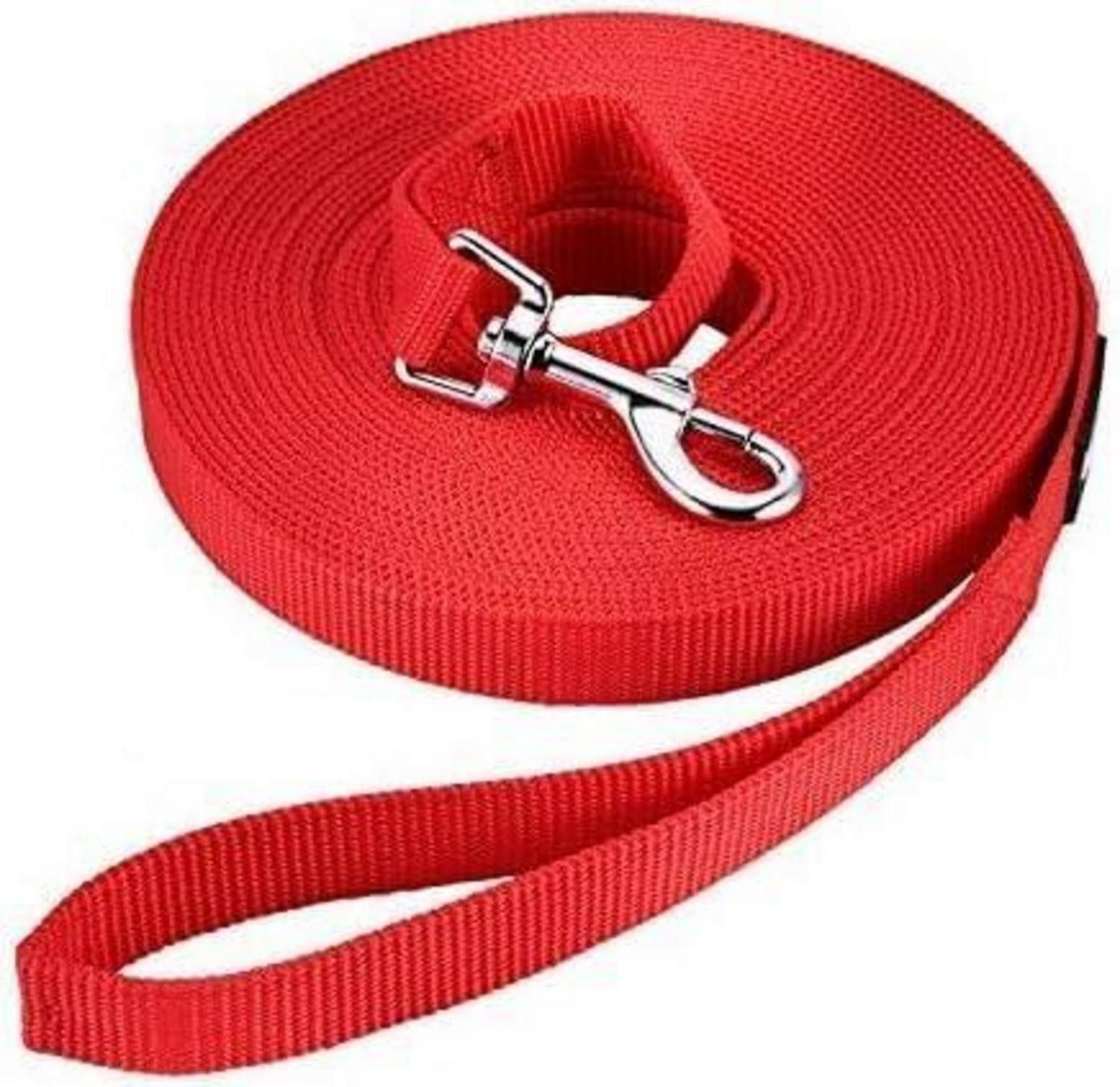 Hunde-Halsband Schleppleine Hunde Nylon Trainingsleine Robust & Wetterfest
