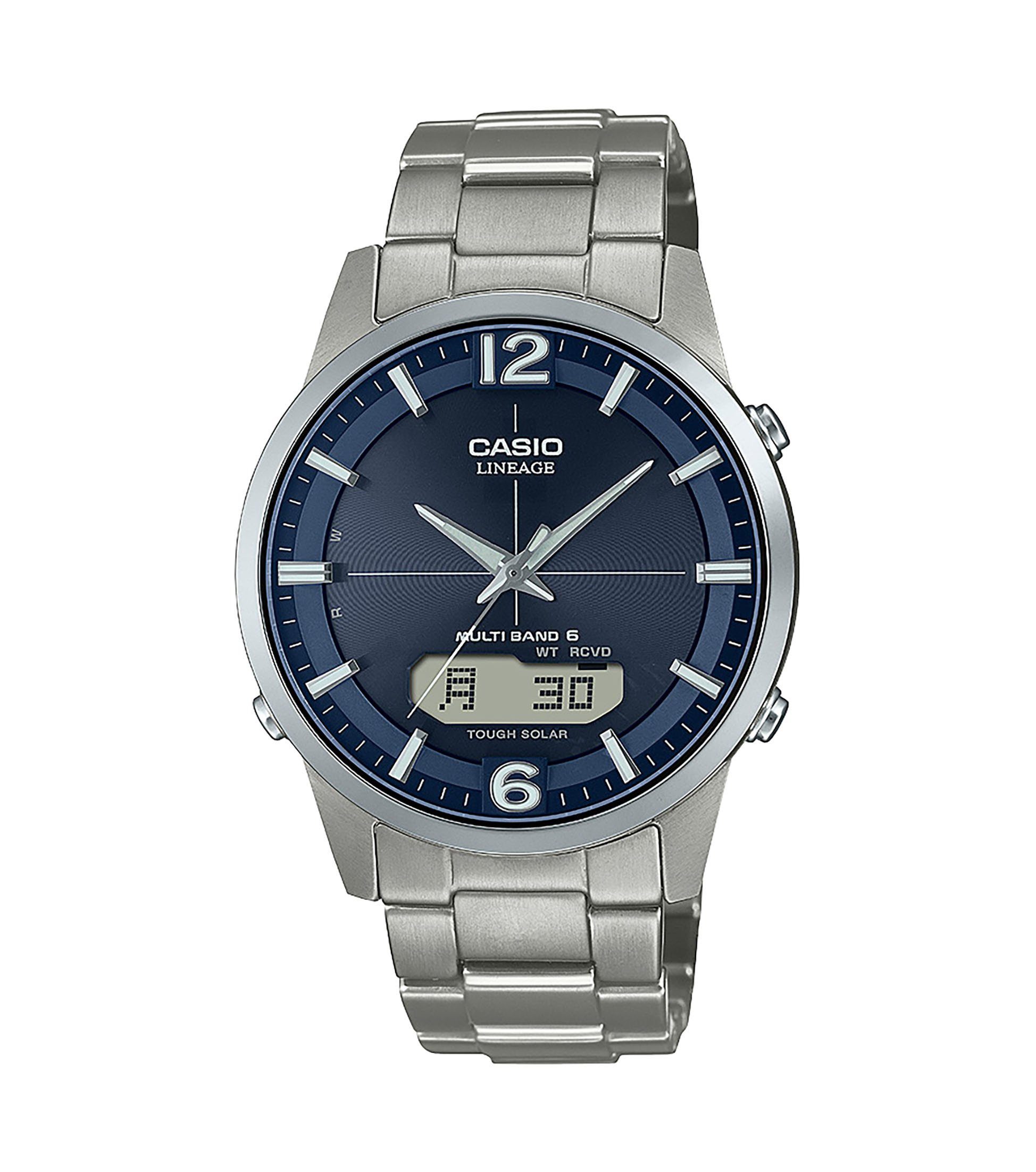 CASIO Solaruhr, Casio Herren Uhr mit Solar Funk, Titanarmband LCW-M170TD-1A günstig online kaufen