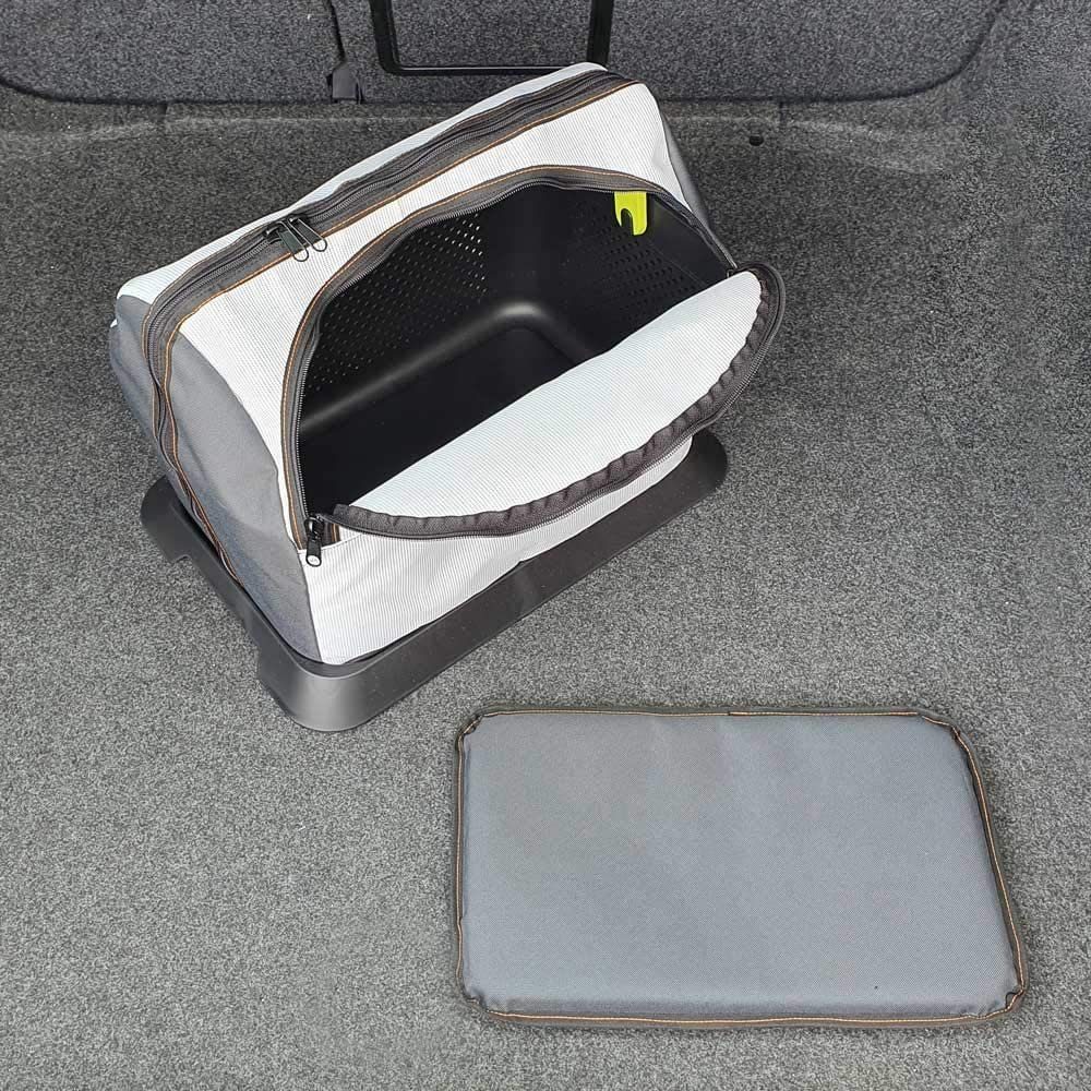 LANCO Automotive Einkaufskorb Aufsatz / Tasche für Kleintier-Transport LI-9002, Atmungsaktives Material, Abwaschbar