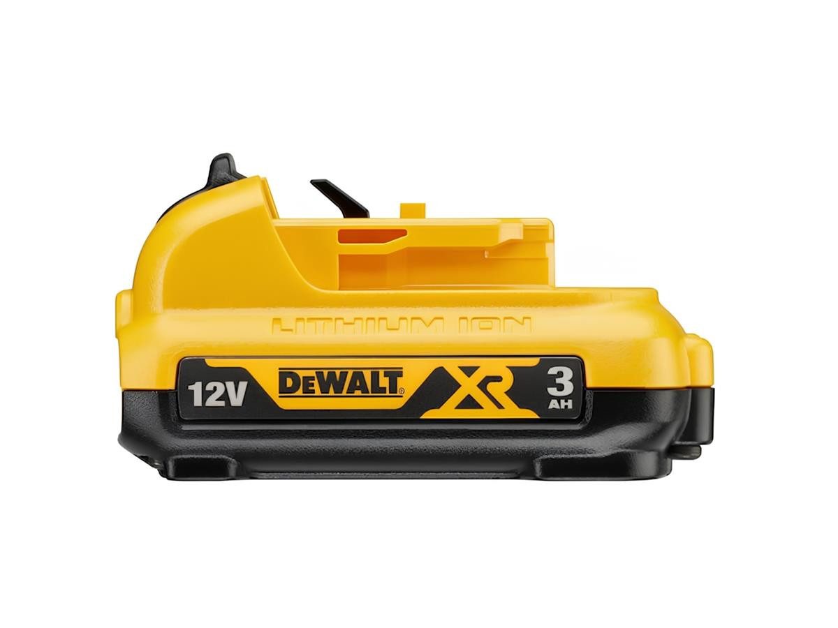 DeWalt XR Ersatz-Akku, 12V / 3Ah Akku (12 V), Kapazitätsanzeige, Überlastungsschutz, Überhitzungsschutz