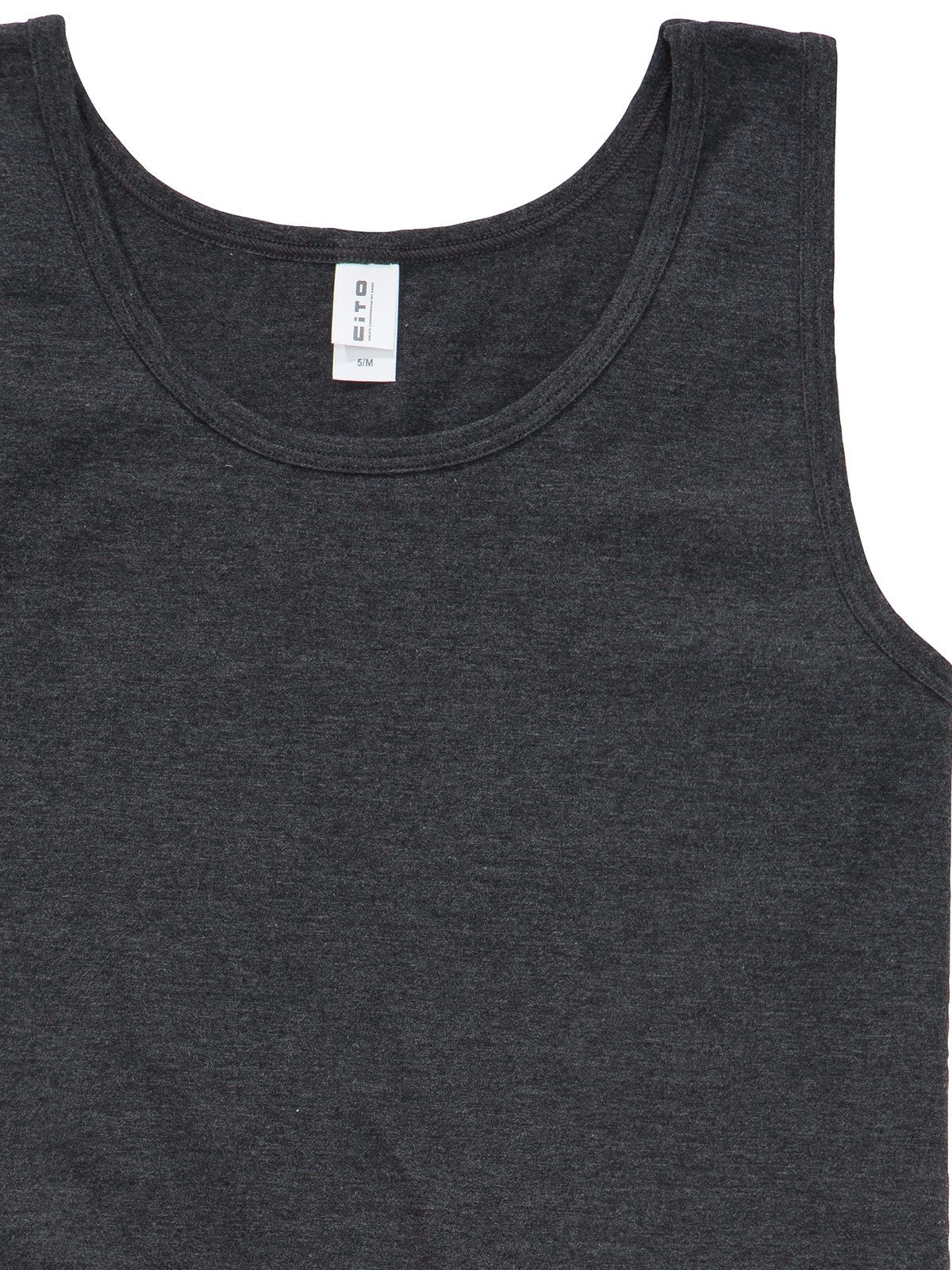 CiTO Achselhemd 3er Pack Herren Sportshirt cotton mix (Packung, 3-St) -