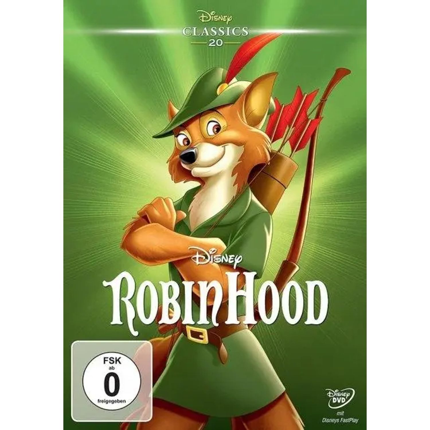 Leonine DVD Robin Hood (Disney Classics)