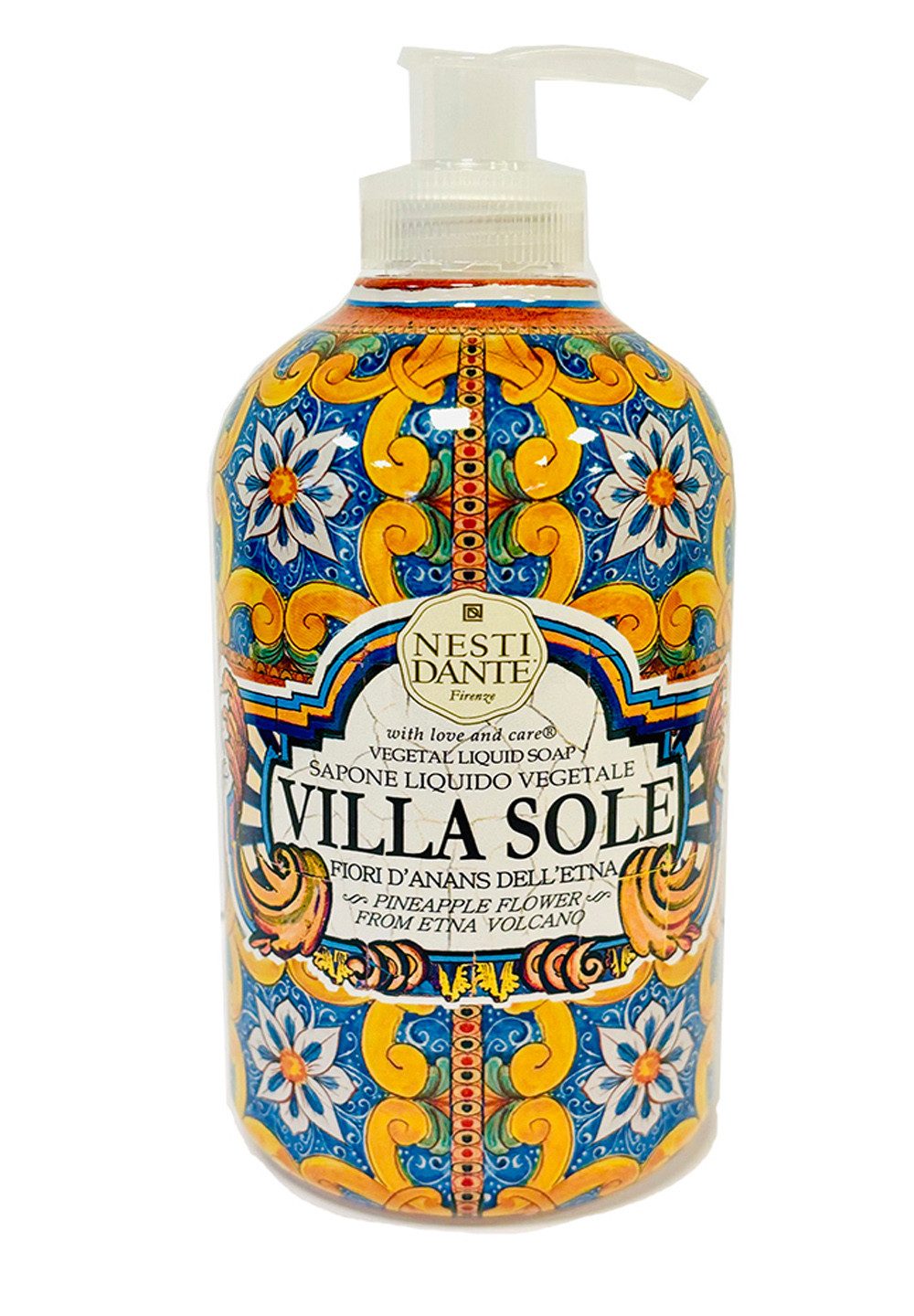 Nesti Dante Flüssigseife 661224, Villa Sole Fiori D' Ananas Liquit Soap 500 ml