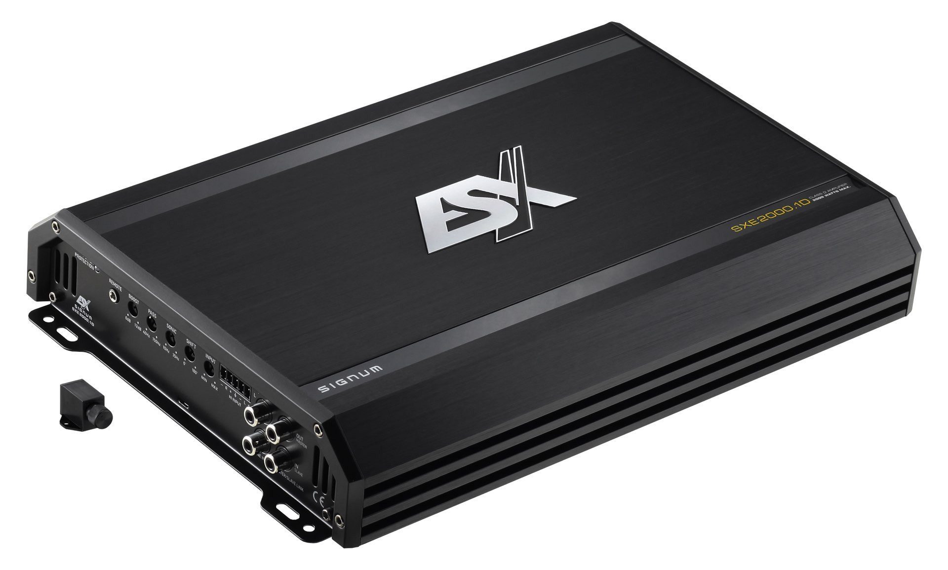 ESX SXE2000.1D 1KW 1000 Watt RMS Monoblock 1-Kanal Verstärker Endstufe Endverstärker (Anzahl Kanäle: 1)