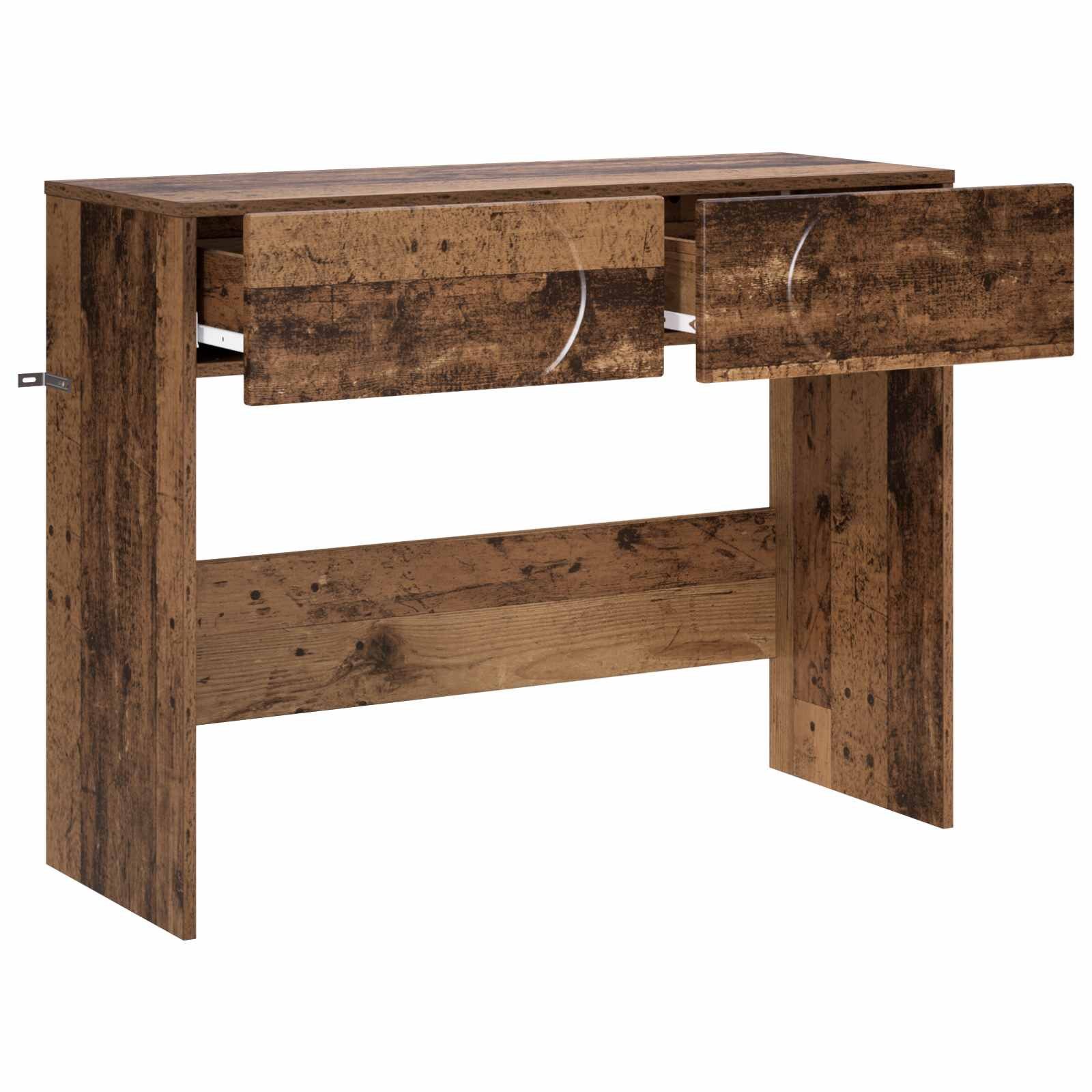 vidaXL Konsolentisch Konsolentisch Altholz 96,5 x 38 x 75 cm Holzwerkstoff (1-St)