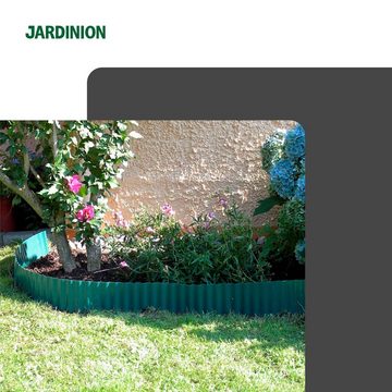 Jardinion Rasenkante, 9m Rasenkanten, Beeteinfassung, Beetumrandung, Wurzelsperre, Umrandung Rasen oder Gartenbeet, breiter Anwendungsbereich