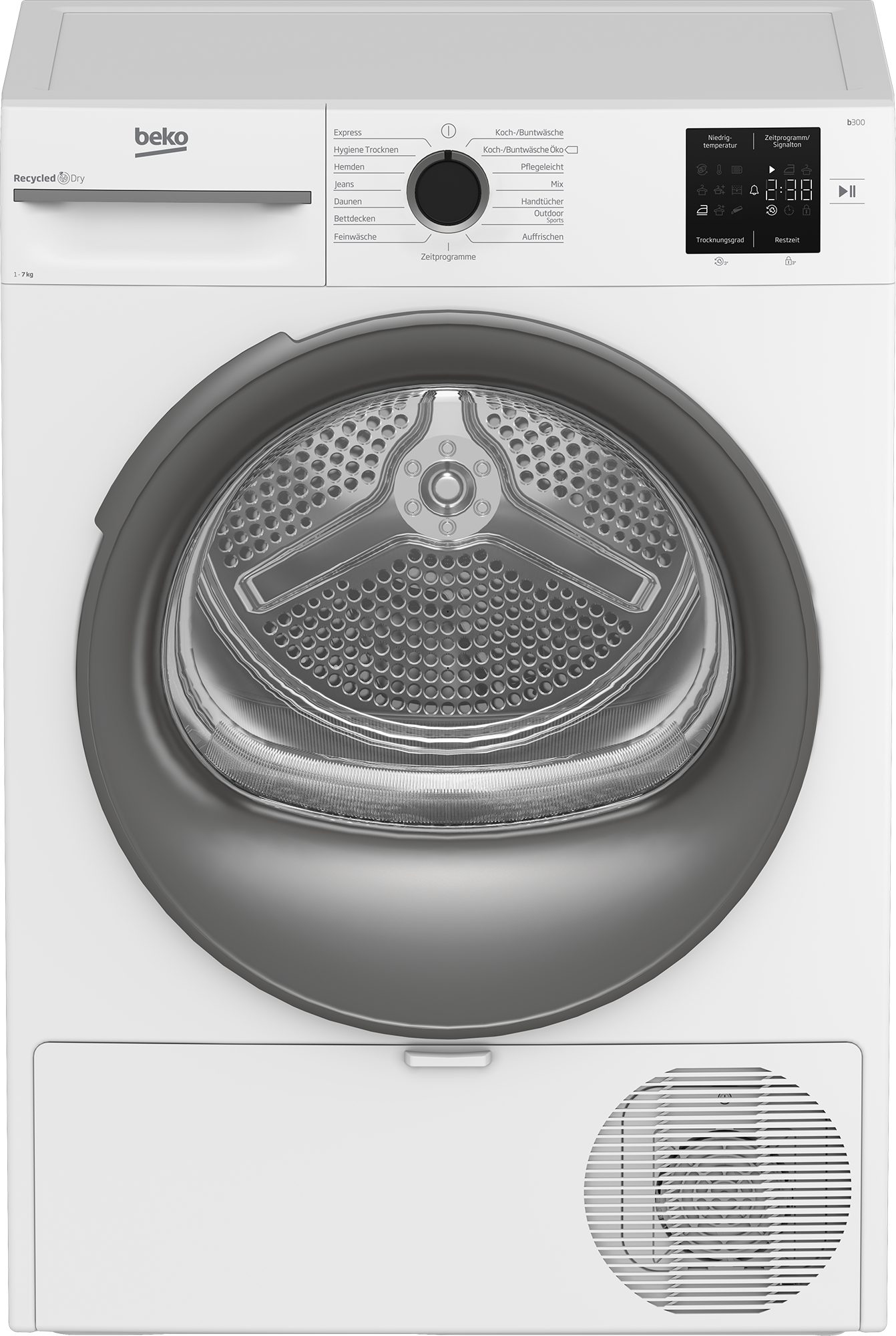 BEKO Kondenstrockner BM3T37210W1, mit Wärmepumpentechnologie
