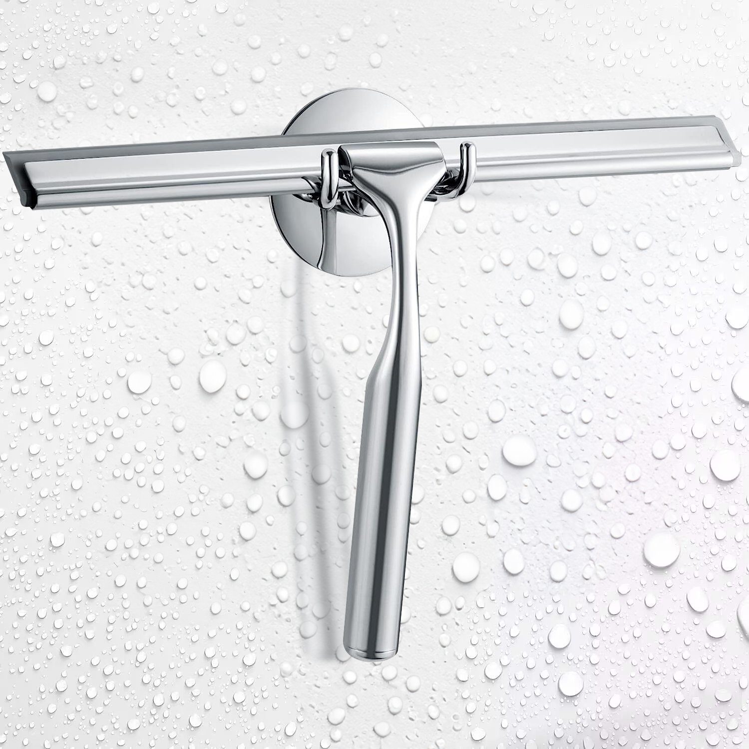2-Pcs Silikon Dusche Squeege für Dusche Glas Tür Fenster Reinigung Spiegel  Waschen Wischer