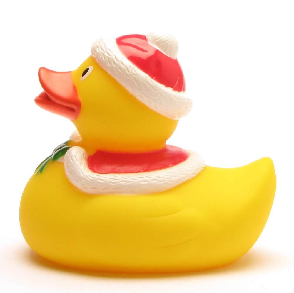 Schnabels Weihnachtsmann 8 Quietscheente cm Badeente Badespielzeug