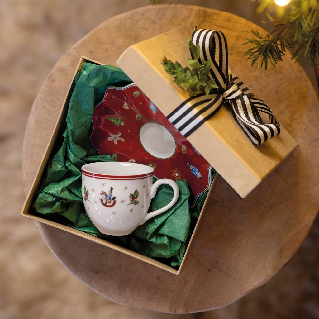 Villeroy & Boch Untertasse Toy's Delight Mokka-/Espresso-Untertasse, (1 St), Premium Porcelain, 1 Stck, Handw., mikrow.sicher