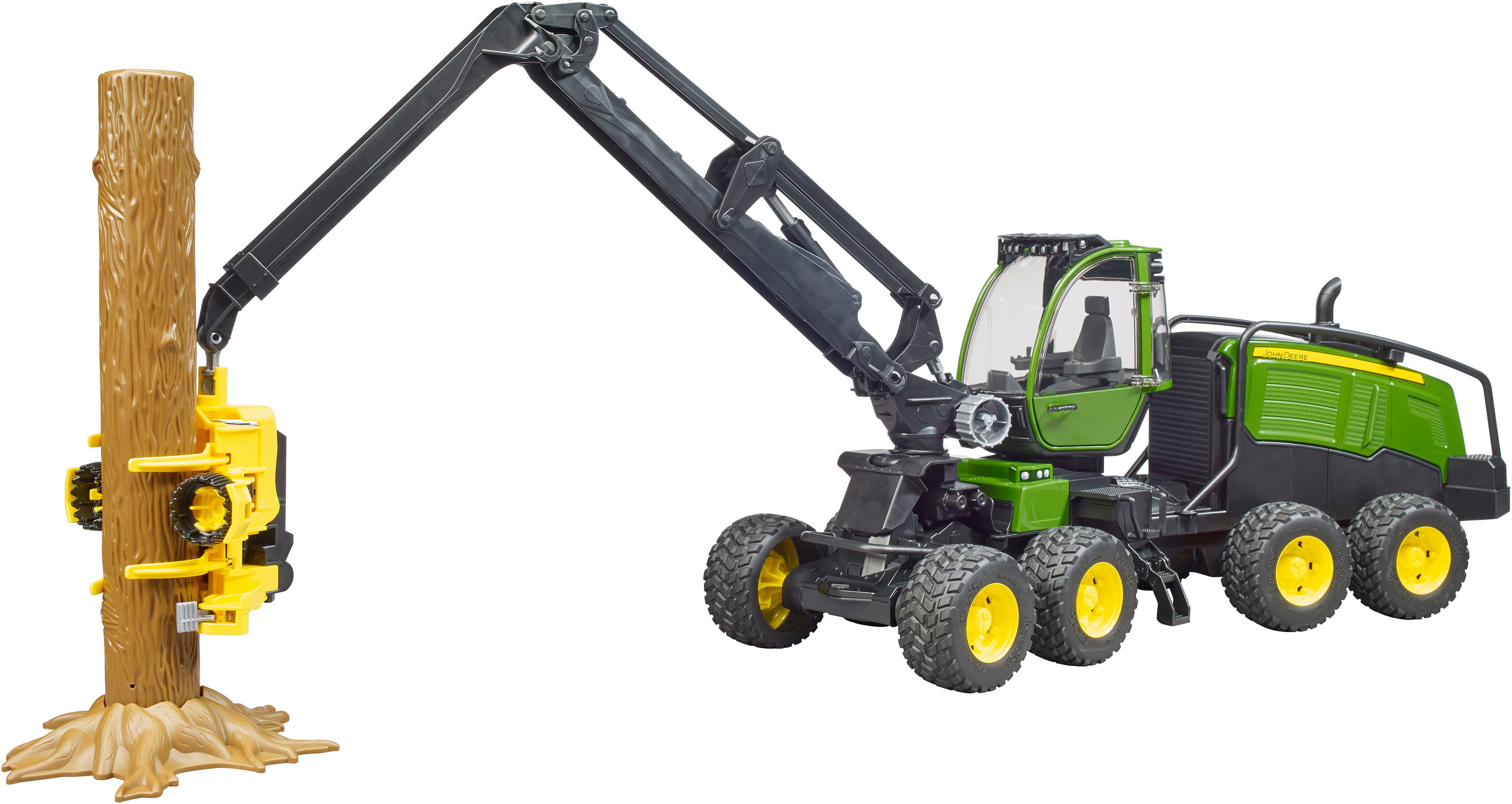 Bruder® Spielzeug-Forstmaschine John Deere 1270G Harvester günstig online kaufen