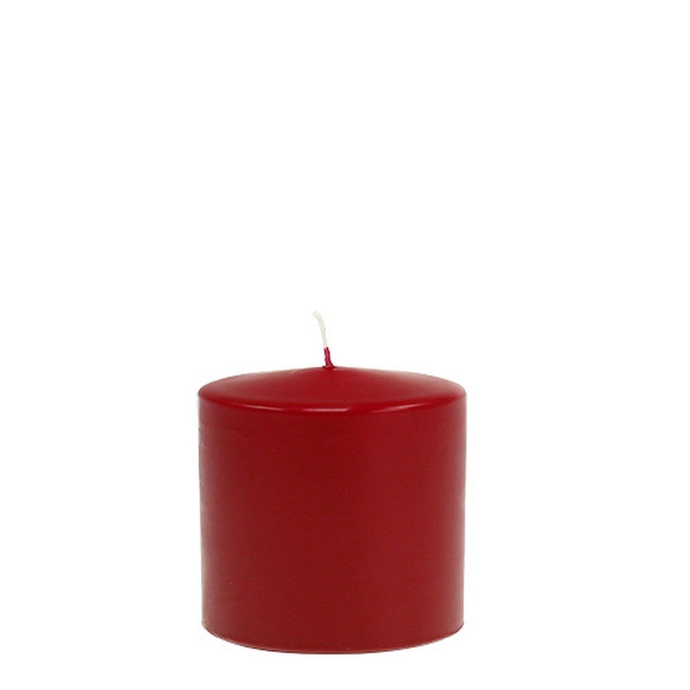 Wiedemann Kerzen Stumpenkerze Stumpenkerzen 80/80 6St. Altrot Weihnachtskerzen, 6 Stück