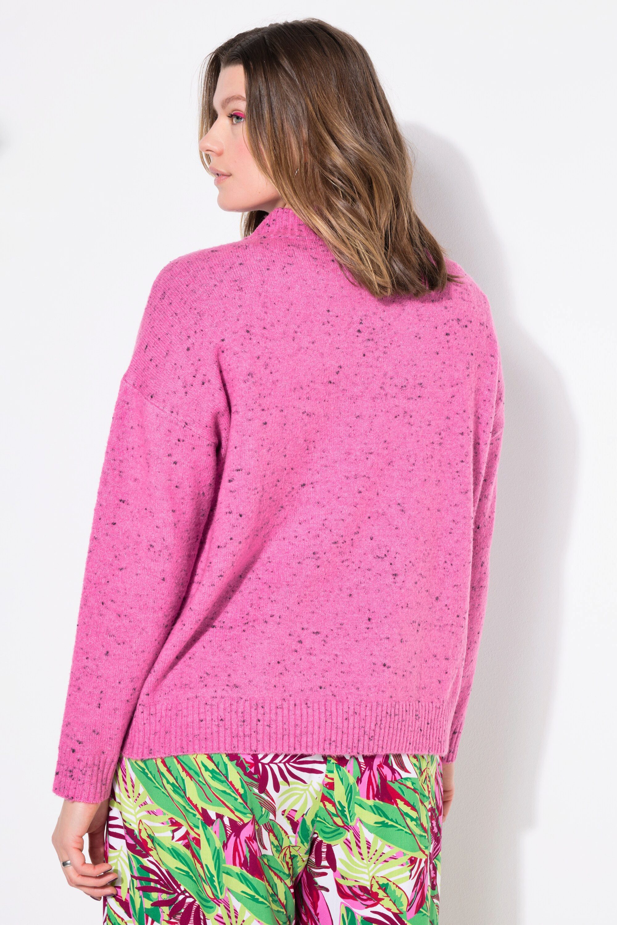 Studio Untold Strickpullover Pullover oversized Melangestrick