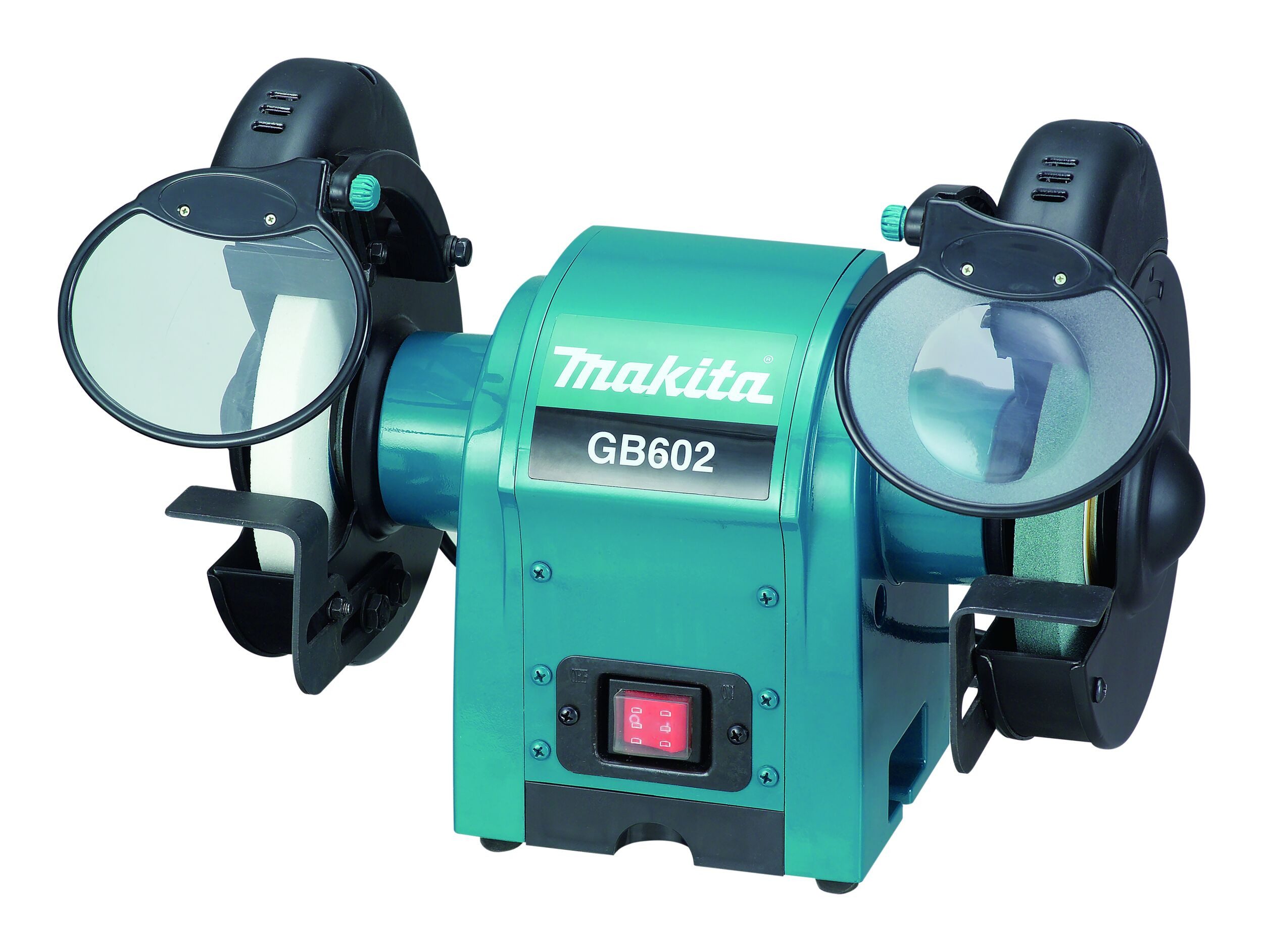 Makita Kombischleifer, max. 2850 U/min, Doppelschleifbock 250 W, GB602, 150 mm - im Karton