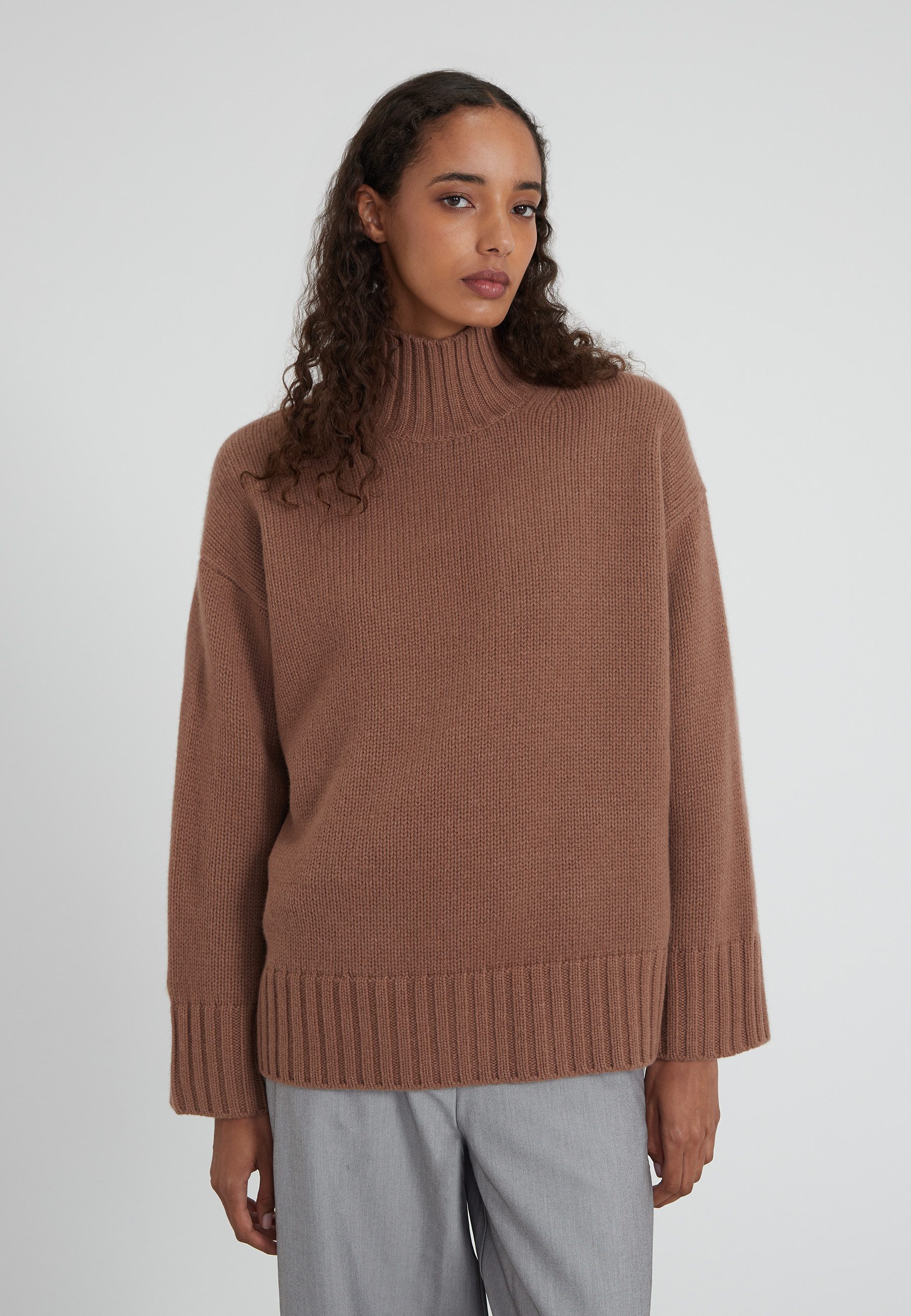 Style Republic Rollkragenpullover Merino-Kaschmir Gemisch OVERSIZED BOXY
