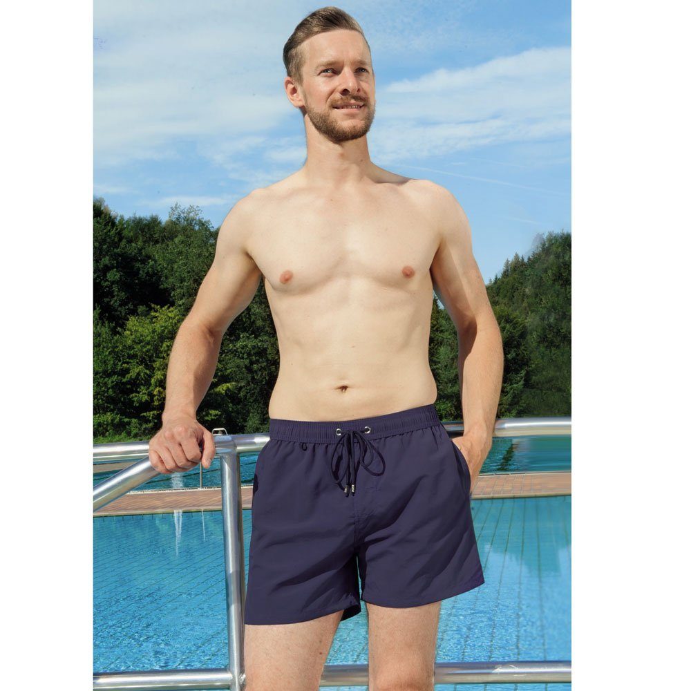 suprima Badeanzug Suprima Herren Badeshorts mit integriertem Sicherh