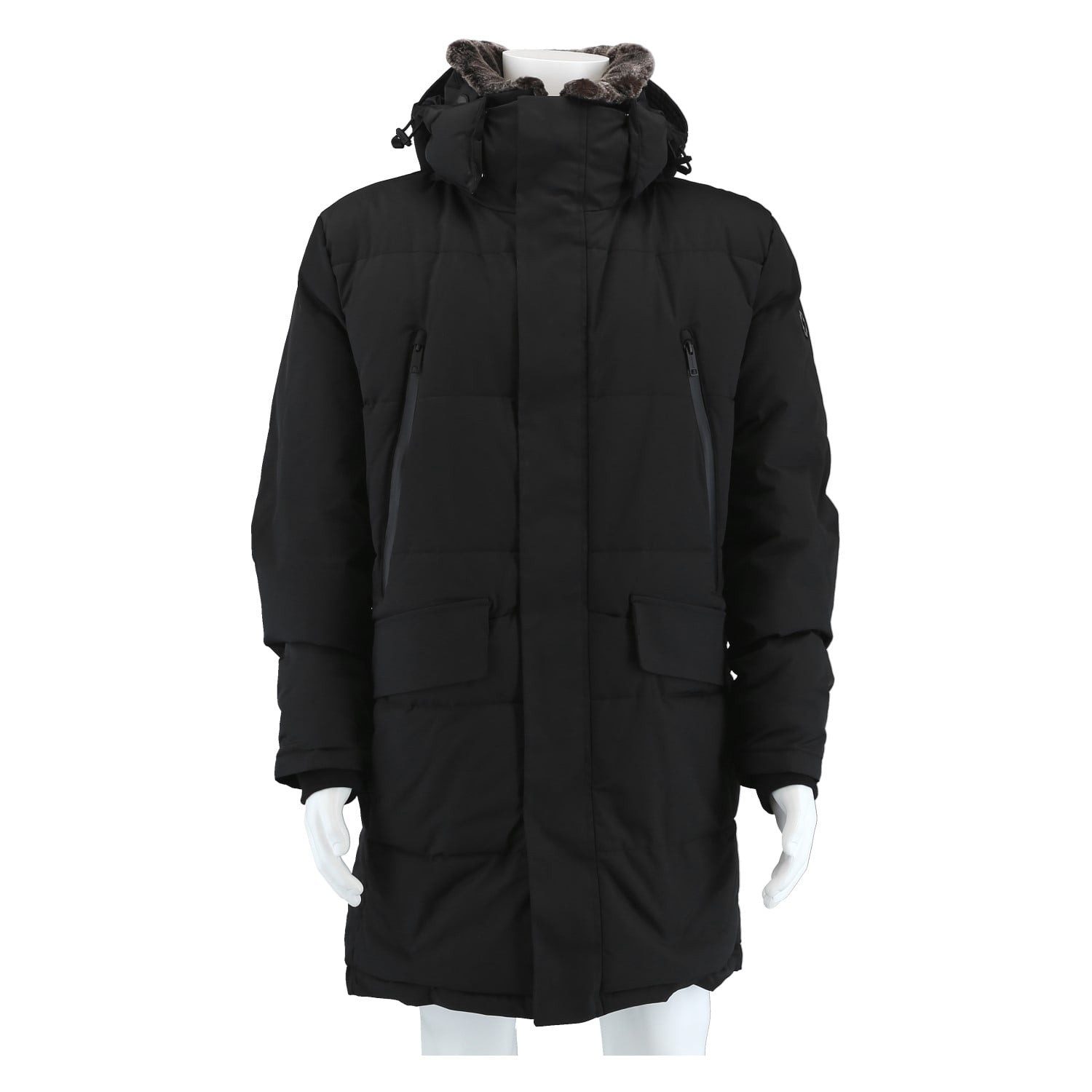 Strellson Parka Winterparka Ambience (wind- und wasserabweisend) schwarz Herren
