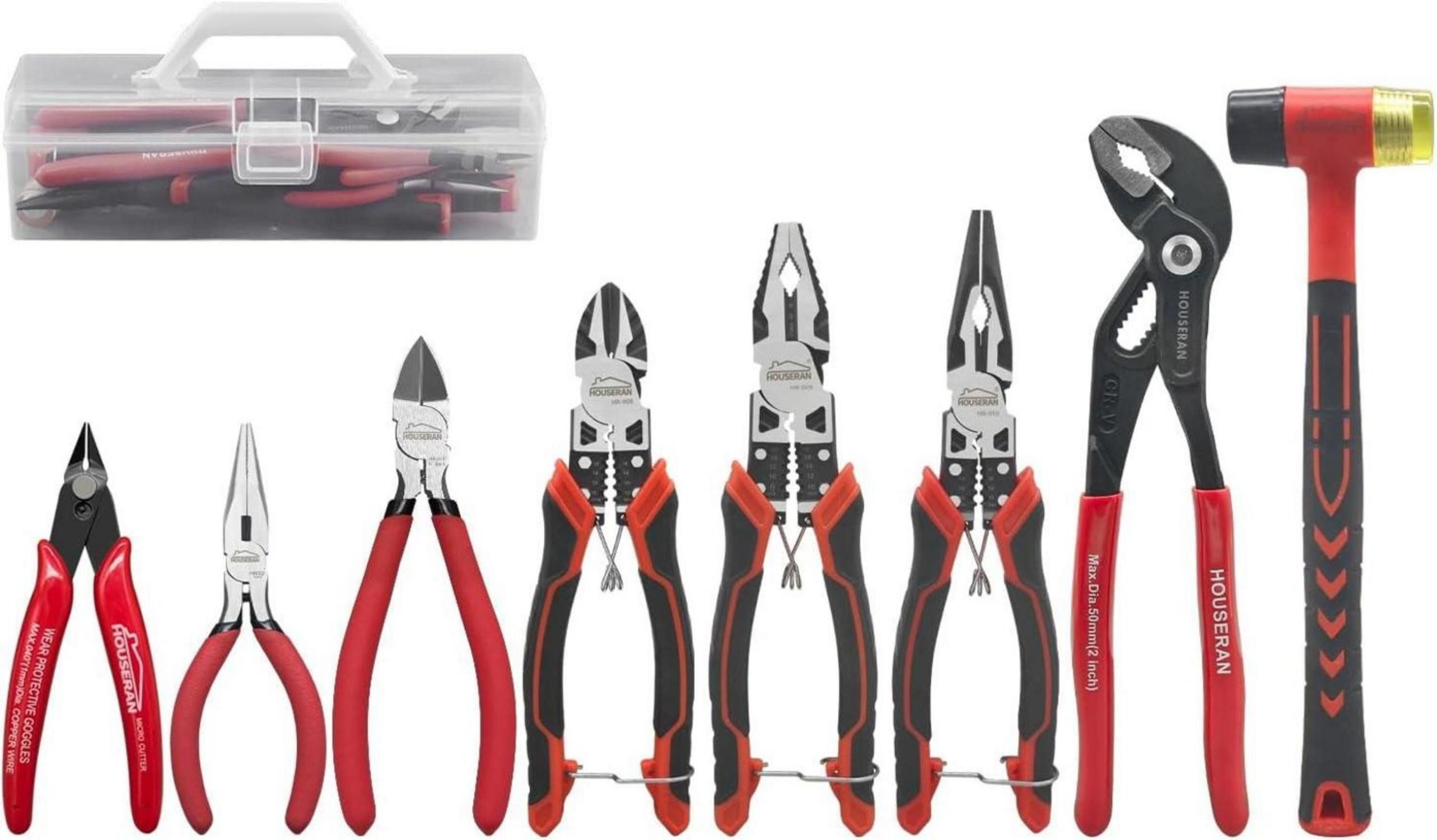 LuxusKollektion Multitool Zangenset 8 tlg. Werkzeugset mit