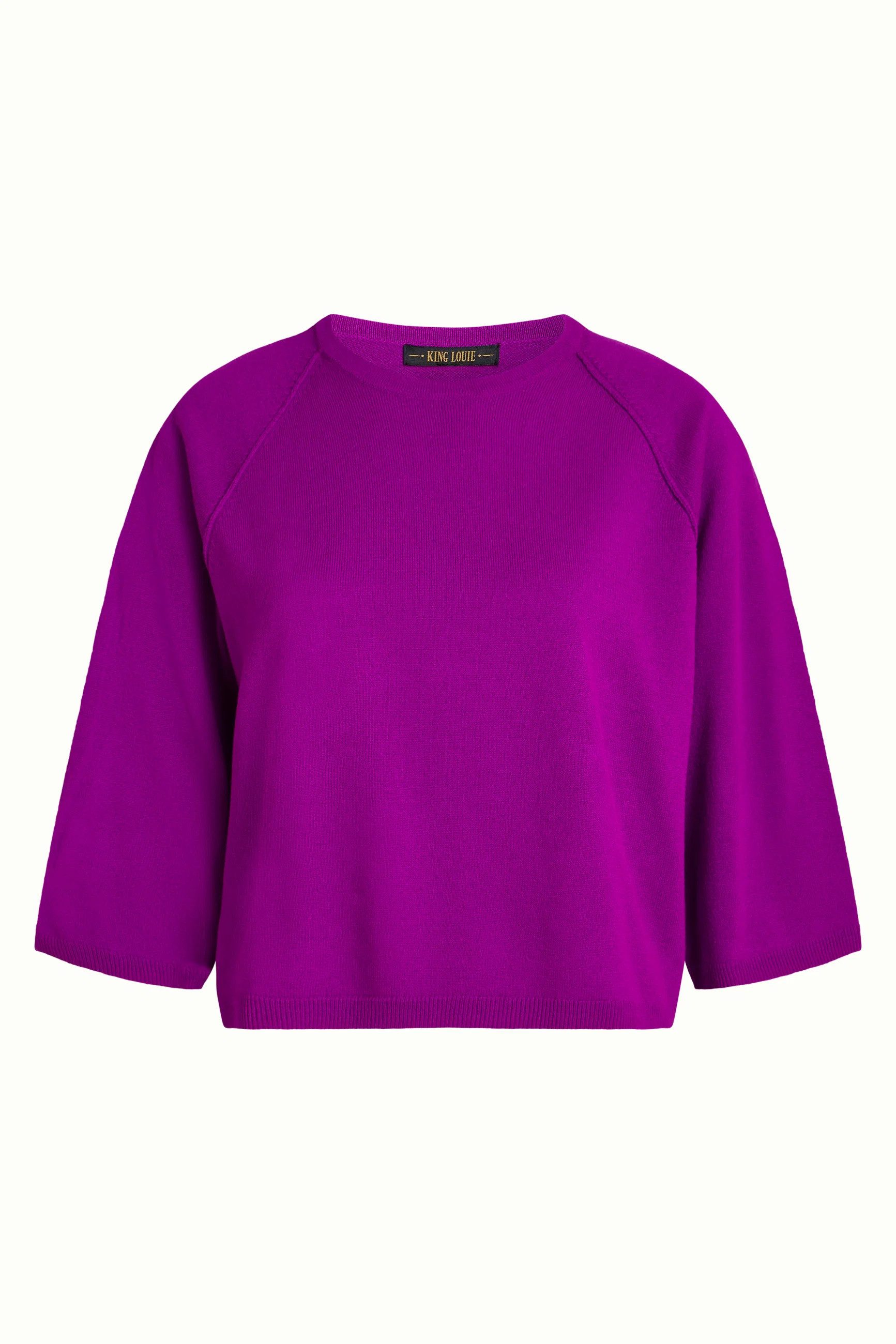 King Louie Strickpullover Anya Top Bonne - Basic Top für Frauen