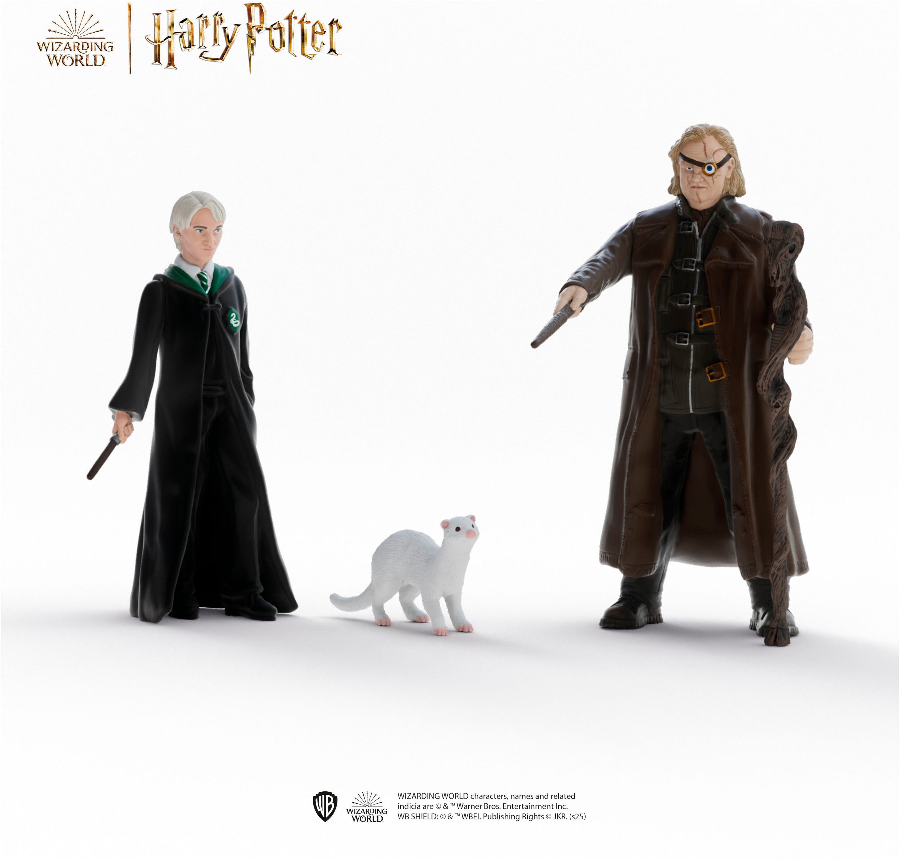Schleich® Spielfigur HARRY POTTER™, Mad-Eye MoodyTM & Draco MalfoyTM (14907), WIZARDING WORLD