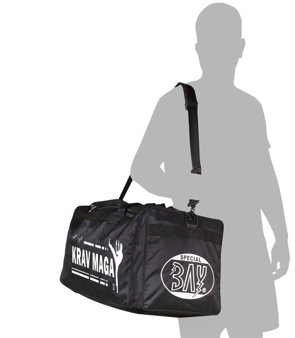 BAY-Sports Sporttasche Sporttasche mein Sport Krav Maga schwarz 70 cm