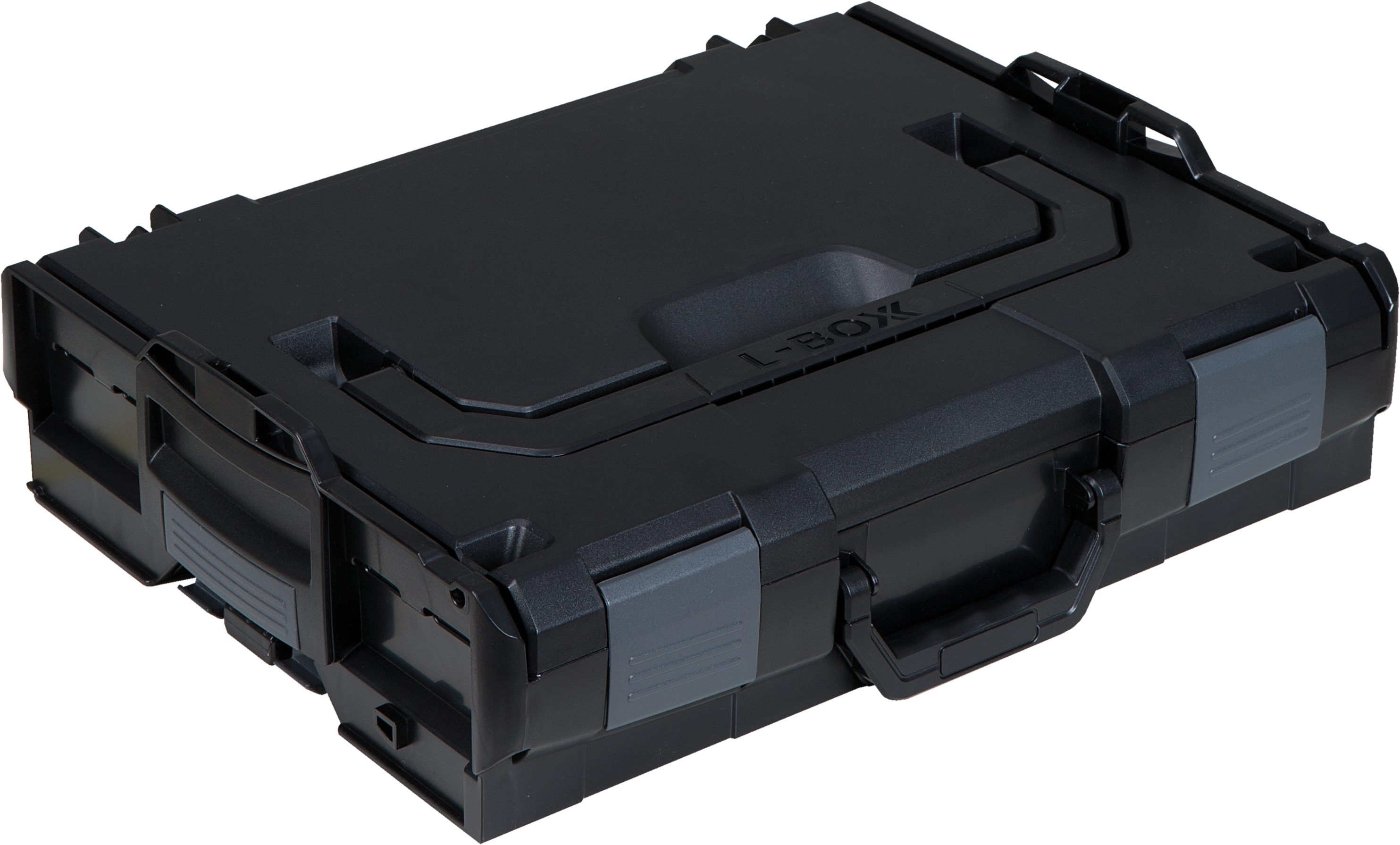 Werkzeugkoffer Sortimo Systemkoffer L-Boxx 102 anthrazit/Bosch kompatibel