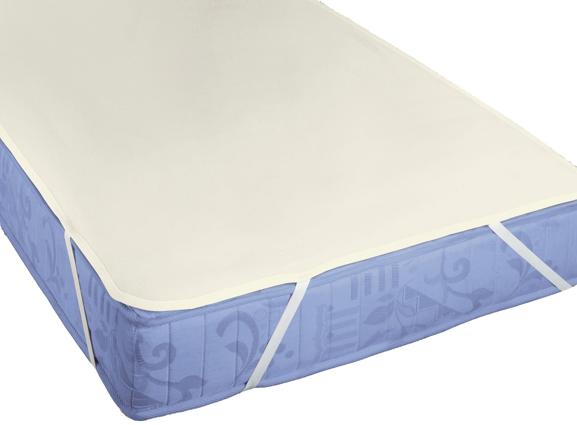 Matratzenauflage Molton-Matratzenauflage Biberna Sleep & Protect, kochfest bis 95 °C