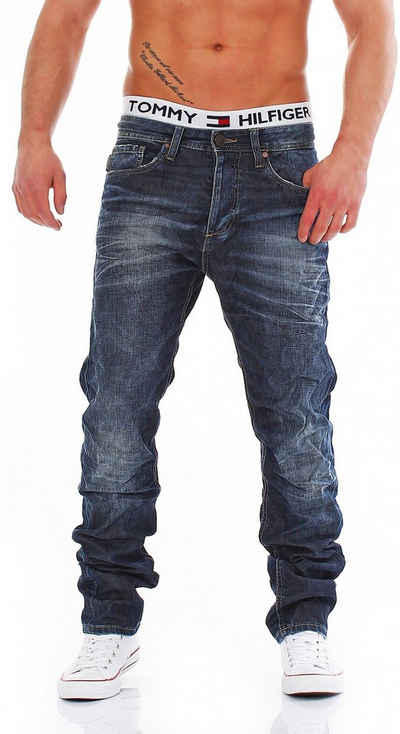 Jack & Jones Regular-fit-Jeans JACK & JONES NICK ORIGINAL AT611 - Regular - Herren Jeans Hose