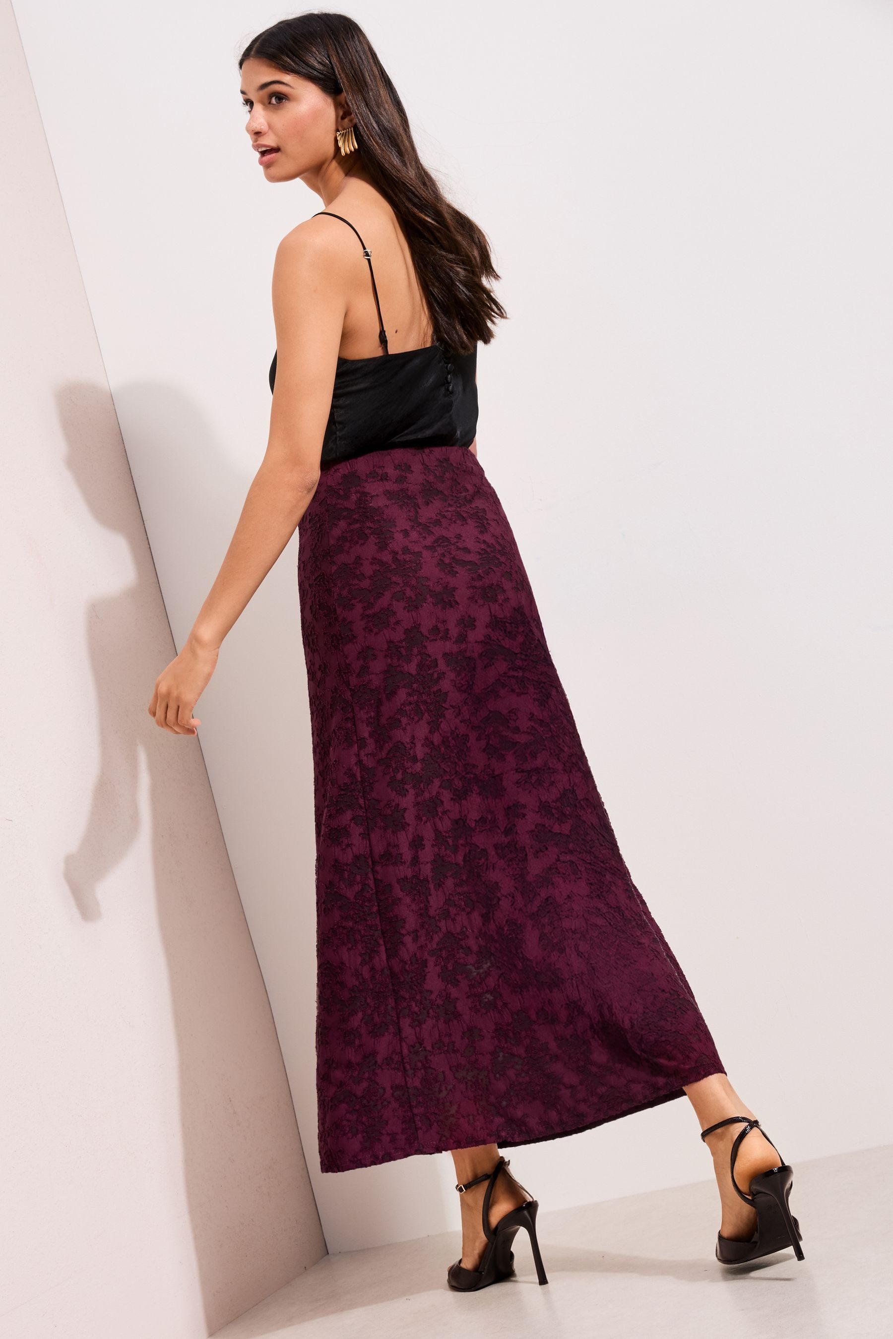 Friends Like These Maxirock Friends Like These Midaxi-Rock, Ausbrennerblume günstig online kaufen