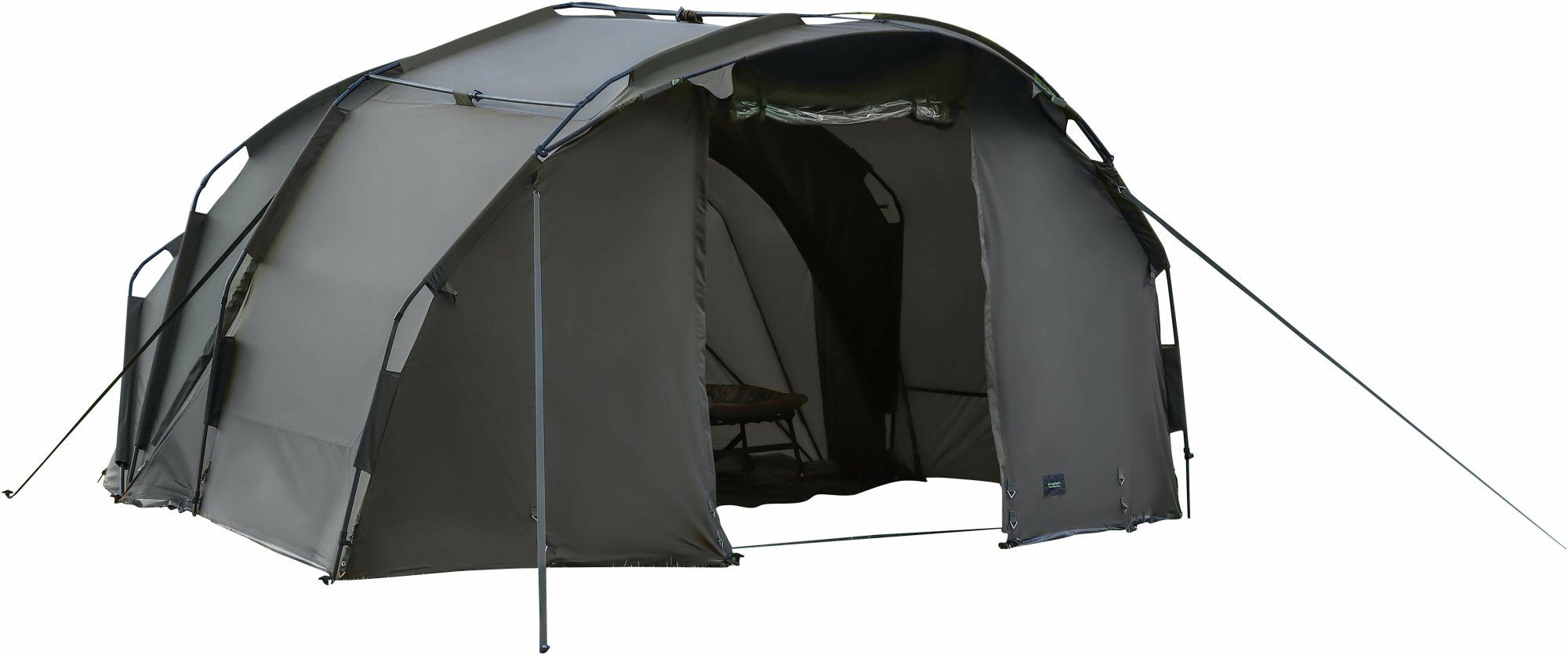 MK Angelsport Angelzelt Vorzelt für Fort Knox 3,5man 2.0 Bivvy u.a. 3-Mann Angelzelte