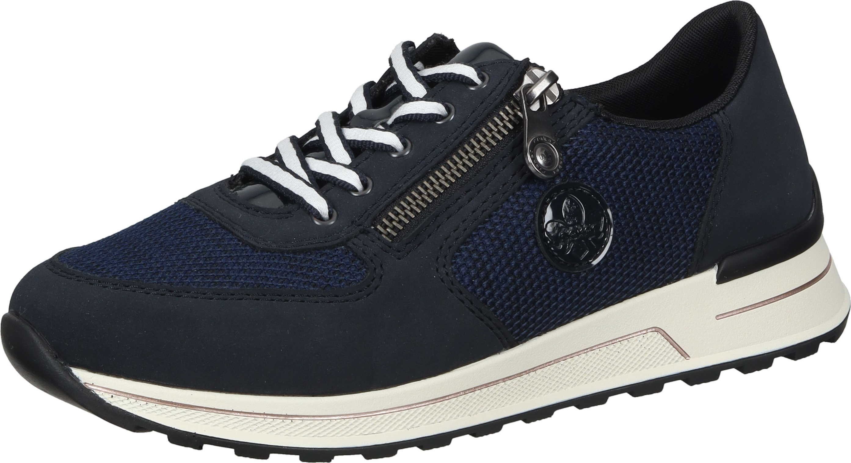 Rieker Sneaker Schnürschuh aus Textil günstig online kaufen