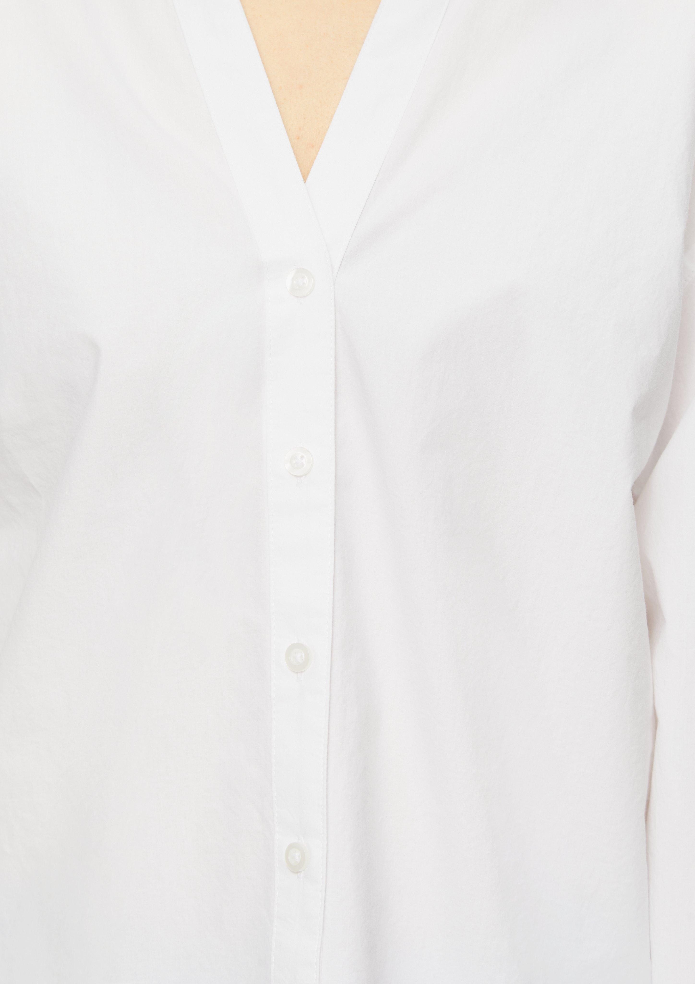 s.Oliver Langarmbluse Popeline-Bluse im Relaxed Fit günstig online kaufen