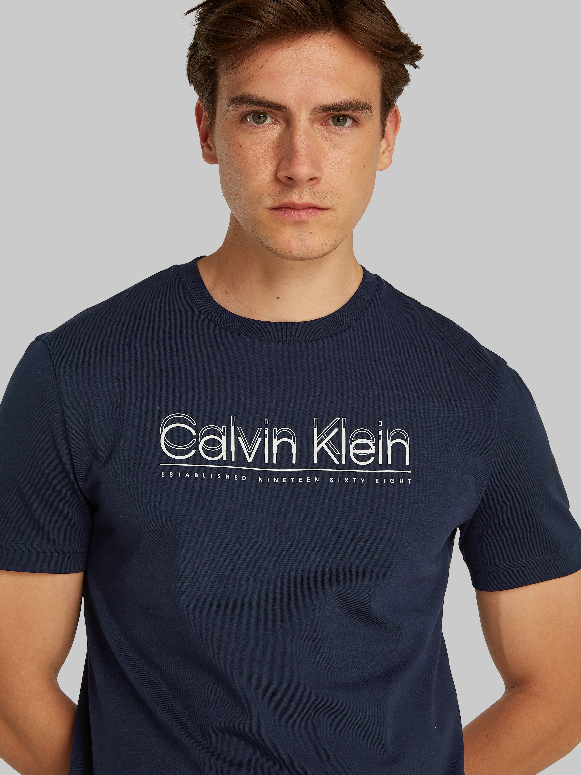 Calvin Klein T-Shirt CP-DOUBLE LOGO T-SHIRT günstig online kaufen