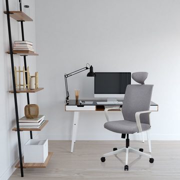 hjh OFFICE Drehstuhl Home Office Bürostuhl MINO Stoff mit Armlehnen (1 St), Schreibtischstuhl ergonomisch