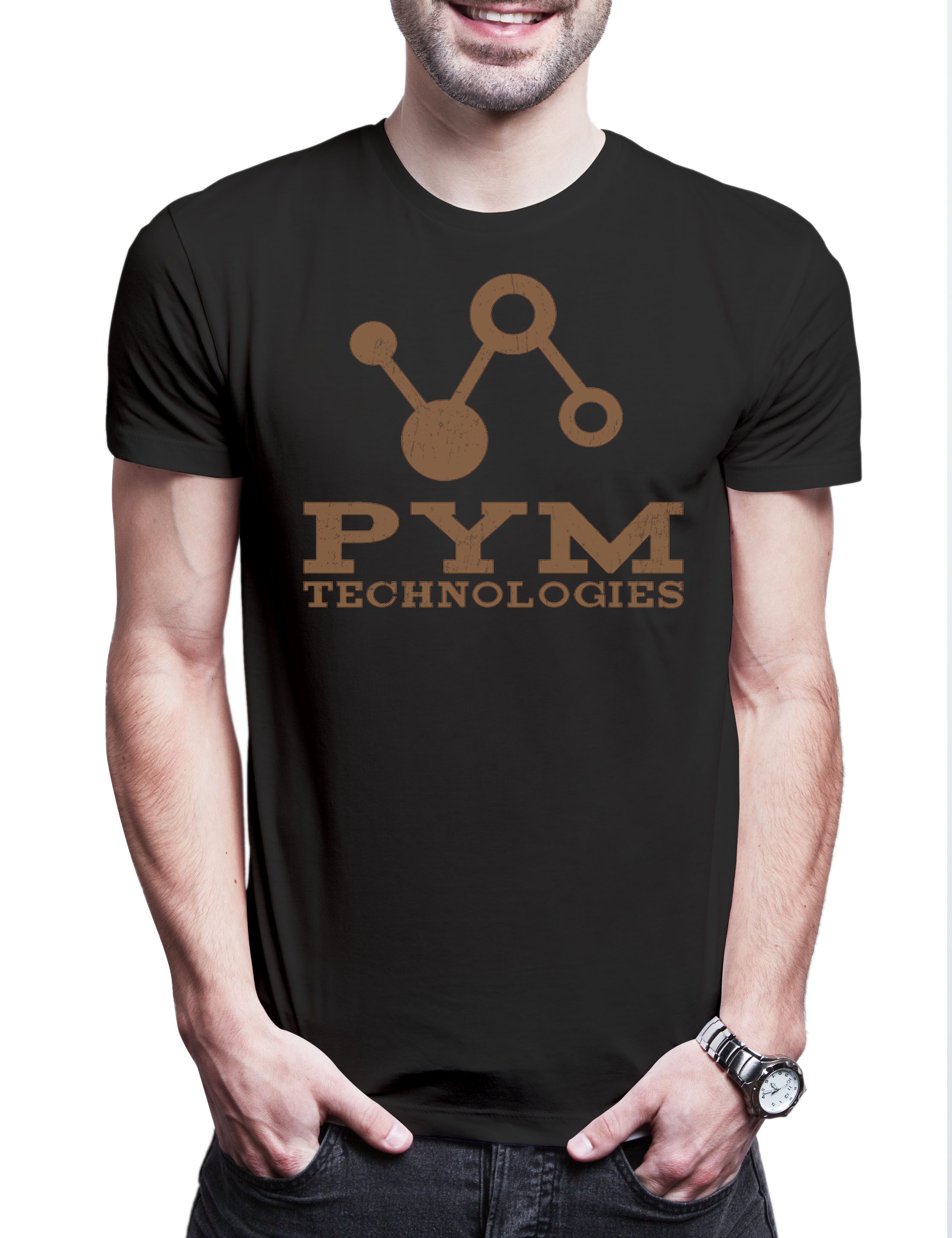 Urban Backwoods Print-Shirt Pym Technologies Herren T-Shirt Ant Logo Symbol Ant-Man Sign Man (1-tlg) Schild Zeichen Comic Scott