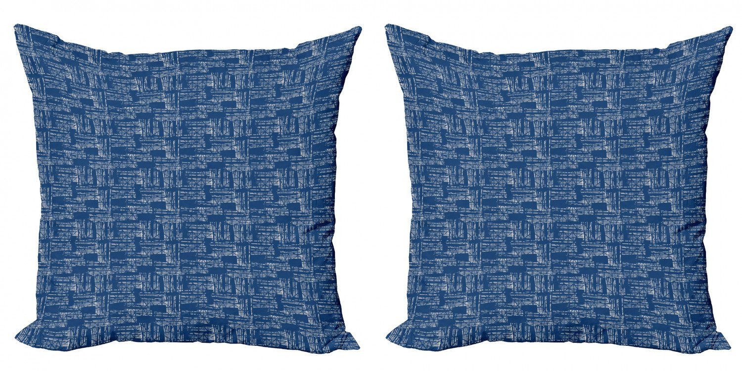 Kissenbezüge Modern Accent Doppelseitiger Digitaldruck, Stück), asiatisch Tie Abakuhaus (2 Stripy Dye-Effekt