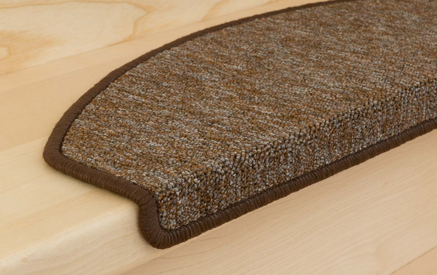 Metzker® Stufenmatte Stufenmatten Rambo New Halbrund Einzeln und SparSet´s, halbrund, Höhe: 5 mm, 15 Stück im Set - Braun – Bild 4 von 5