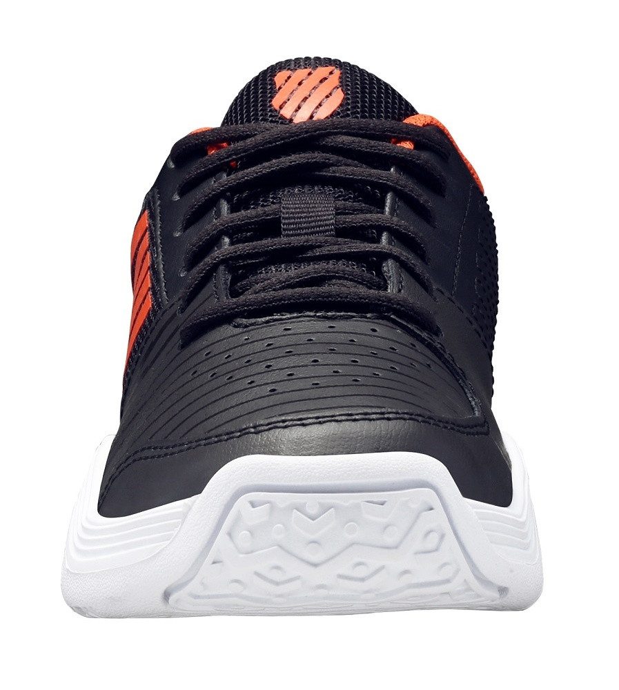 K-Swiss Performance Court Express schwarz/orange Allcourt Kleinkinder Tennisschuh