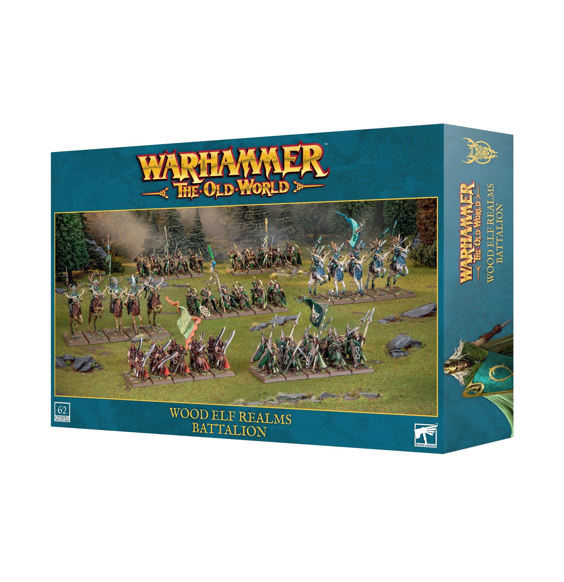 Games Workshop Spielfigur Warhammer The Old World Wood Elf Realms Battalion