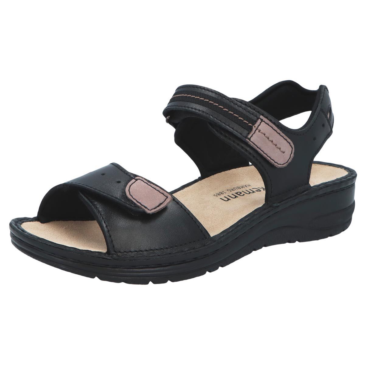BERKEMANN Leni Sandale Sandalen - Individuelle Passform dank Klettverschluss – Bild 2 von 4