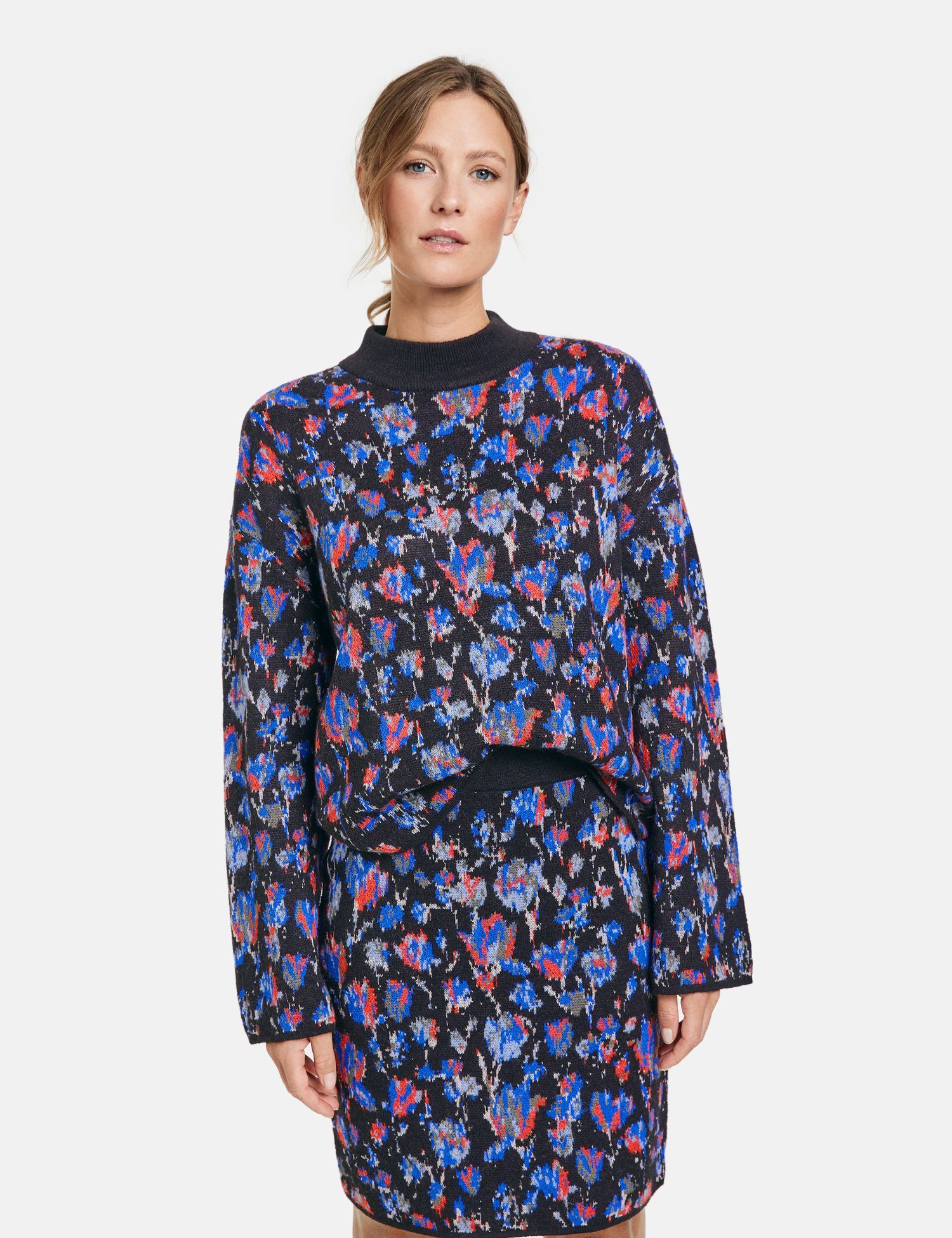 Taifun Strickpullover Pullover mit Jacquardmuster