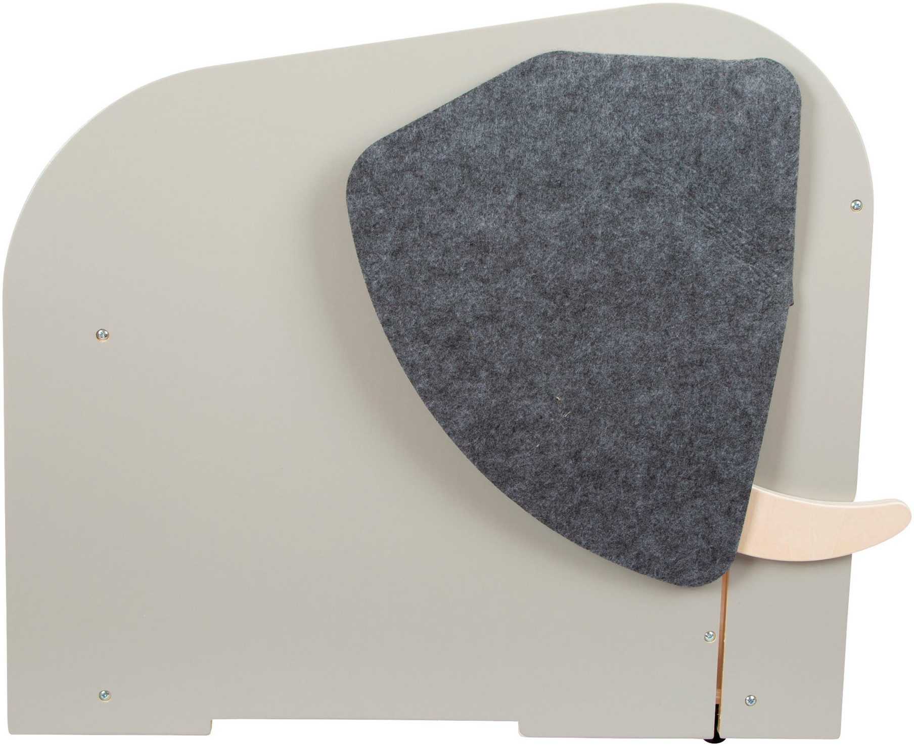 Small Foot Wildlife Elephant Toy Chest with Seat and Wheels