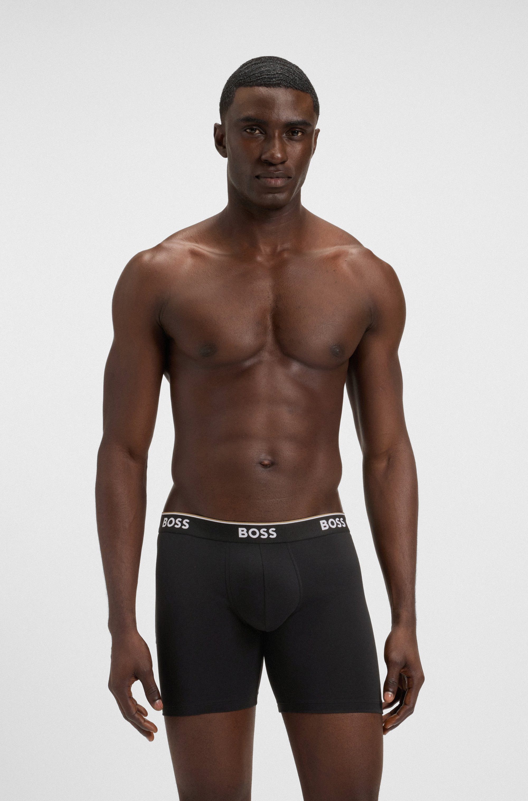 BOSS Boxershorts BoxerBrLong 3P Power