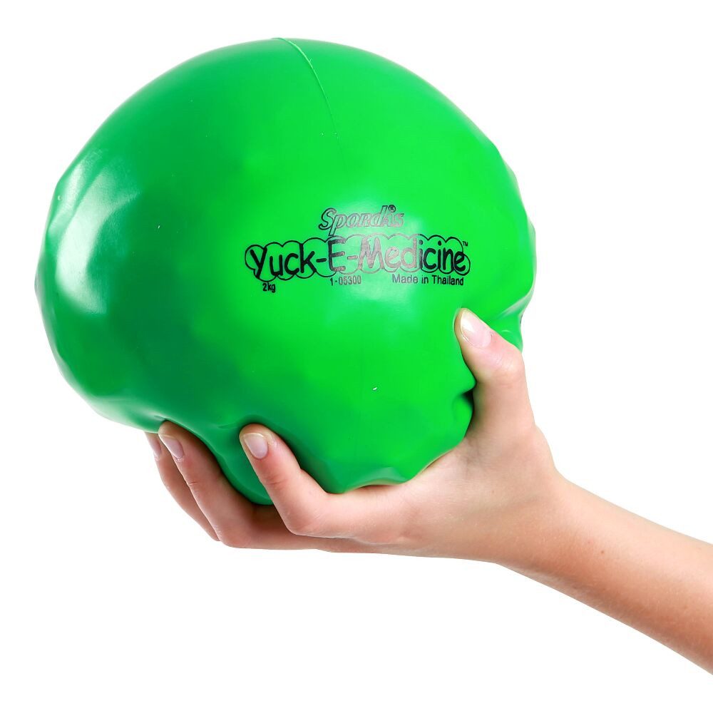 Spordas Medizinball Medizinball Yuck-E-Medicine, Der Medizinball, der sich dem Körper anpasst