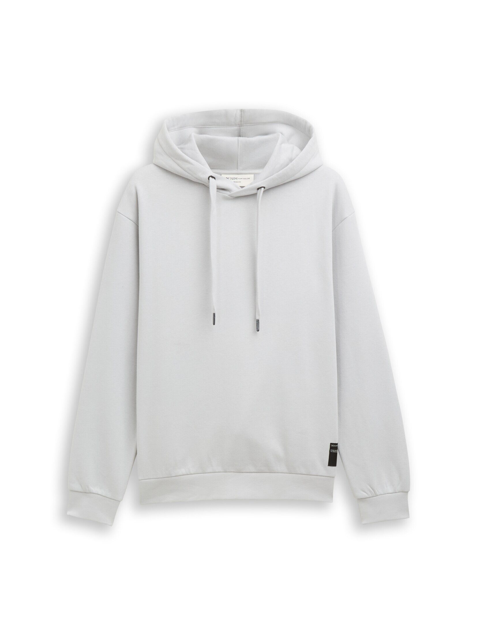 TOM TAILOR Denim Sweatshirt Strick & Sweatshirts Hoodie Sweatshirt mit Logo-Badge